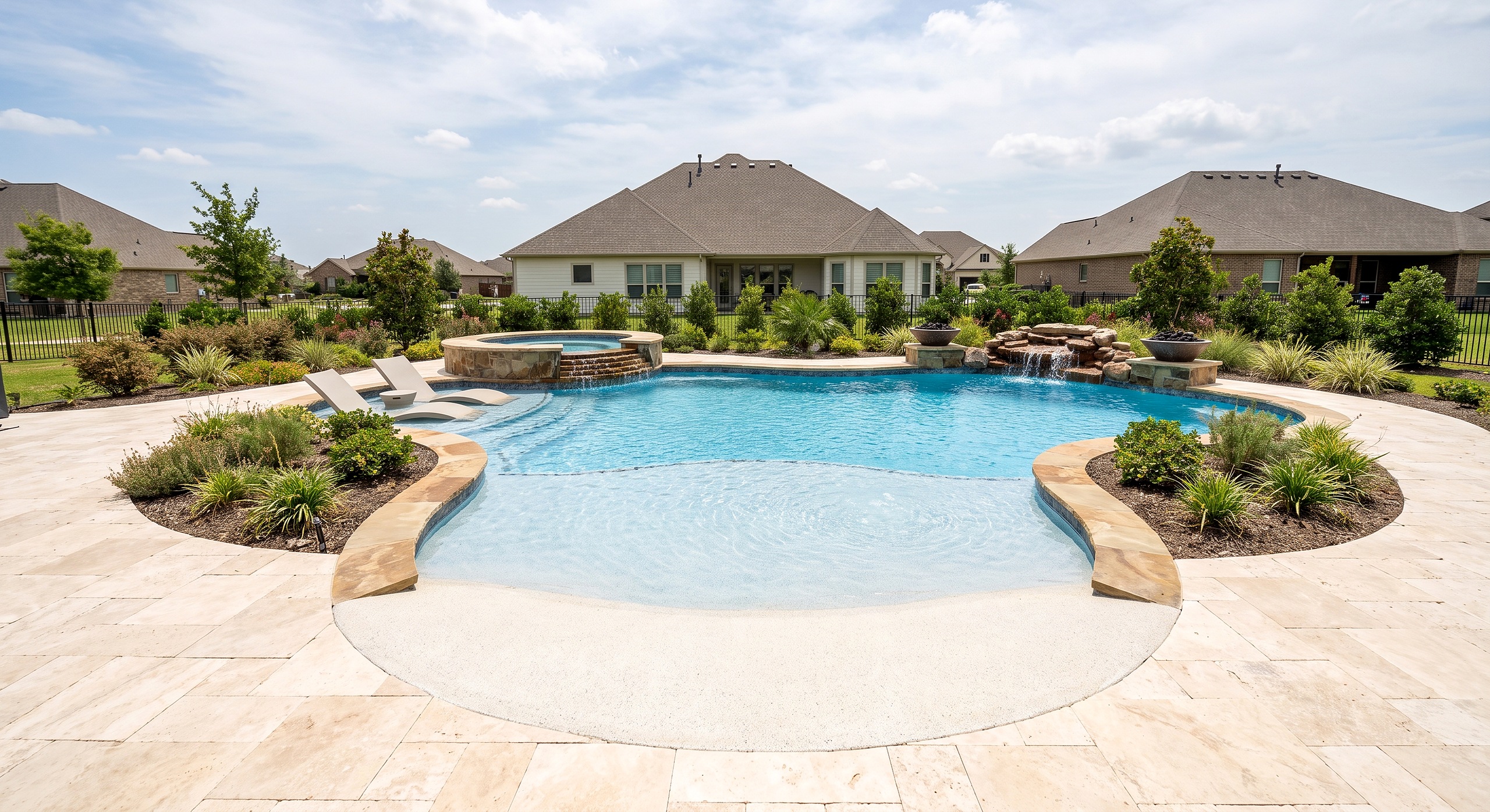 Cove Bend, Lagoon pool