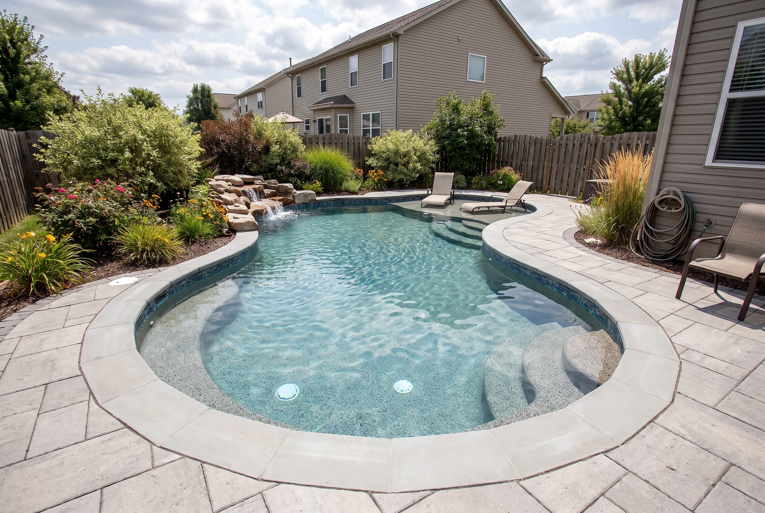 Birch Bend, Lagoon pool