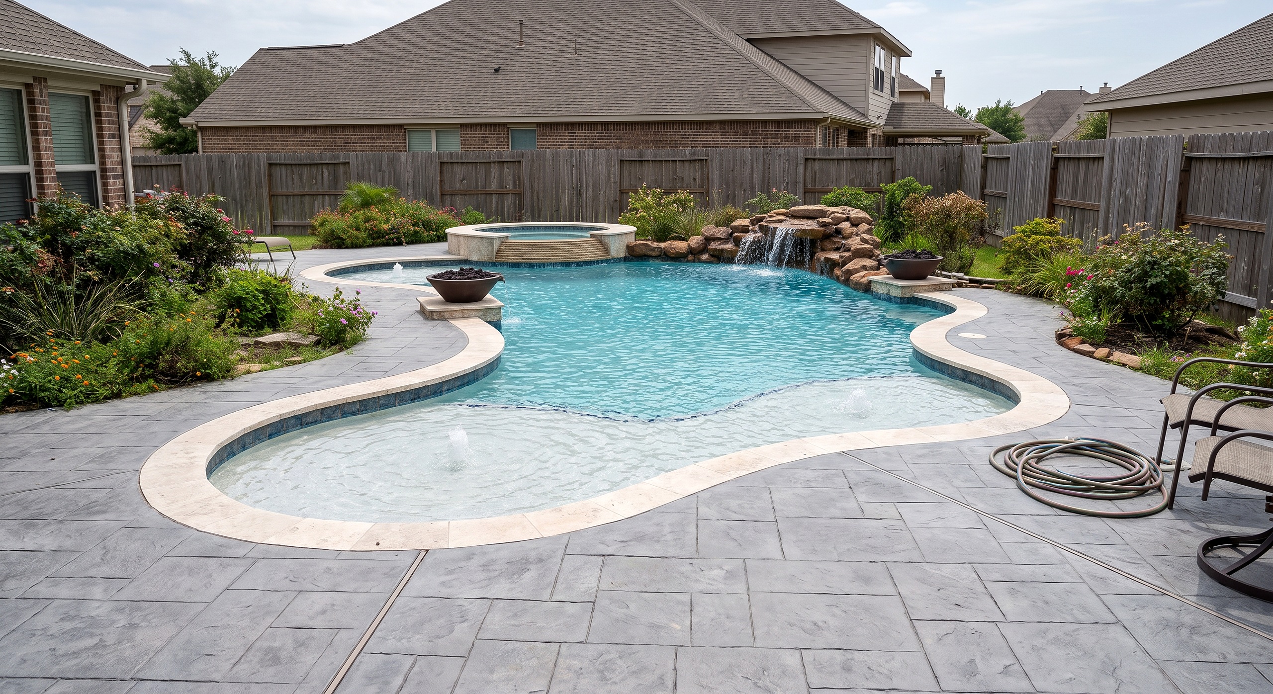 Cinder Bend, Lagoon pool