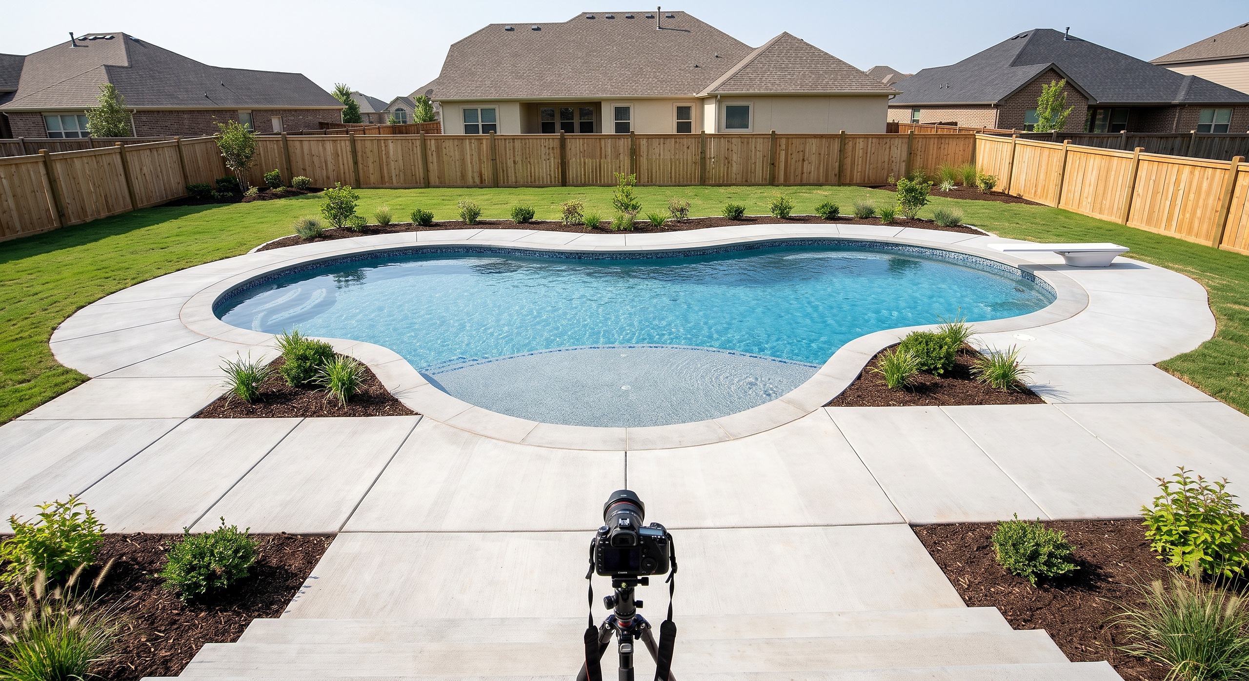 Pebble Court, Kidney pool