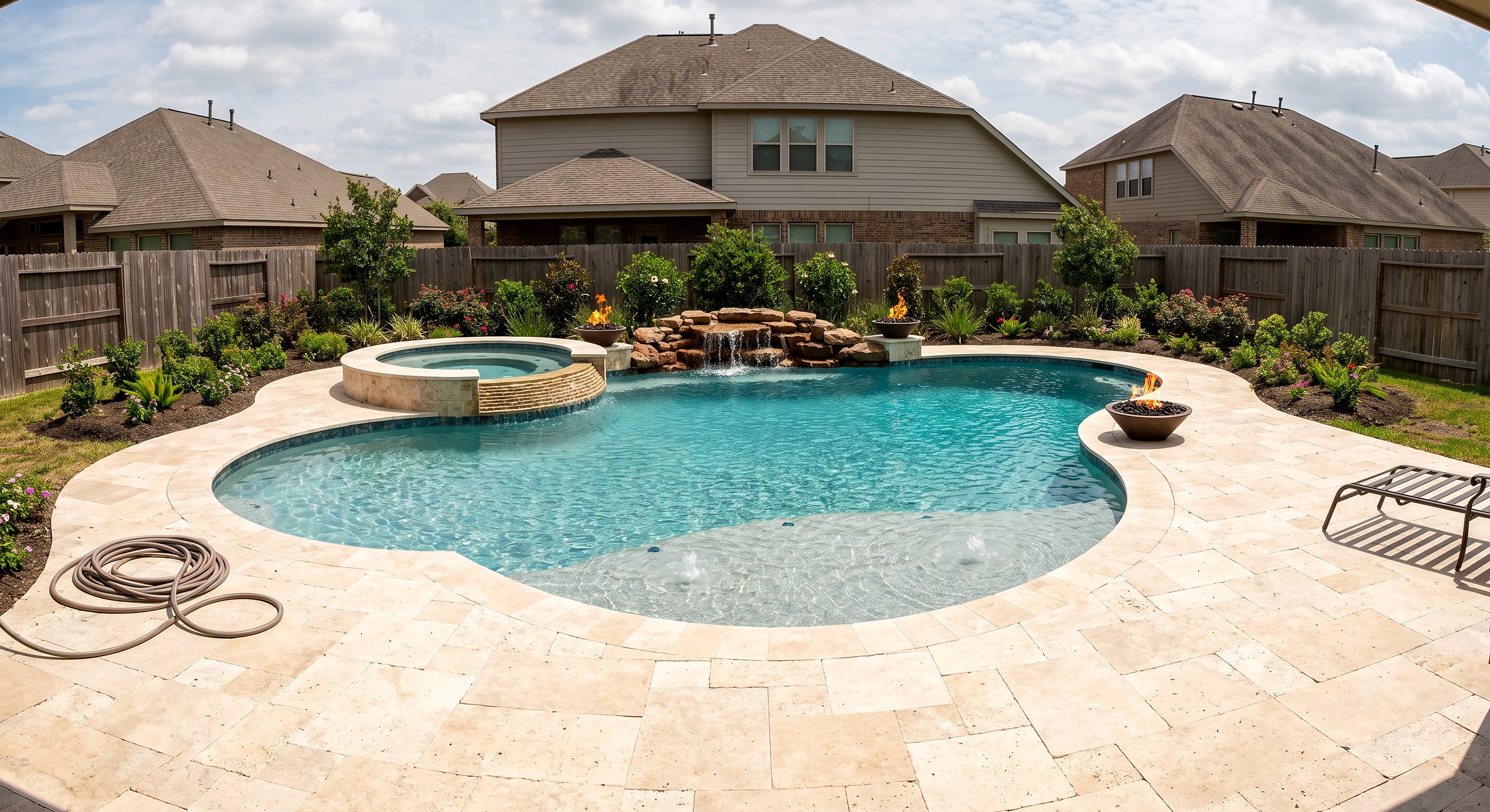 Maple Court, Kidney pool