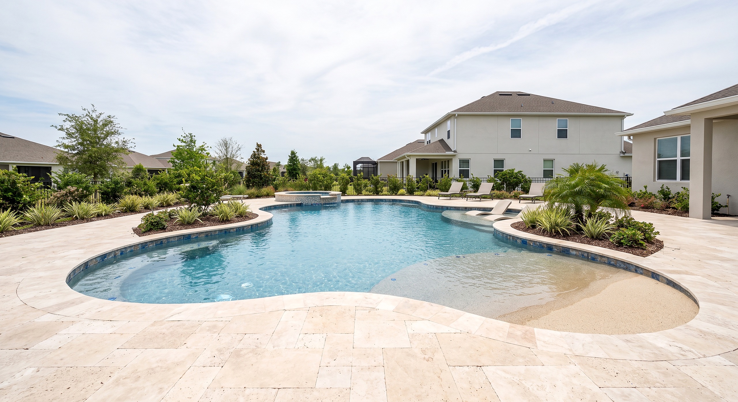 Cove Haven, Freeform / Natural pool