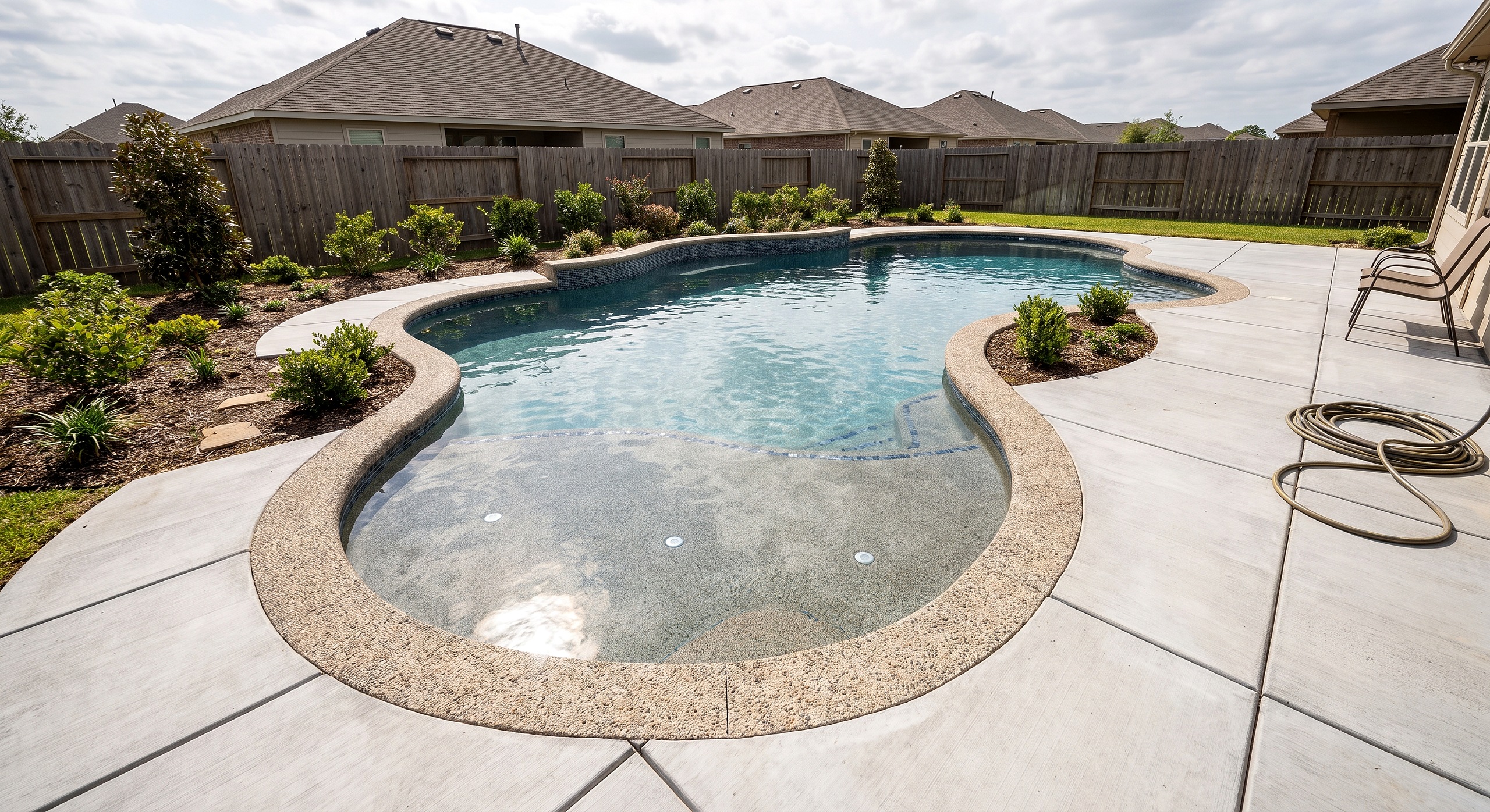 Drift Haven, Freeform / Natural pool