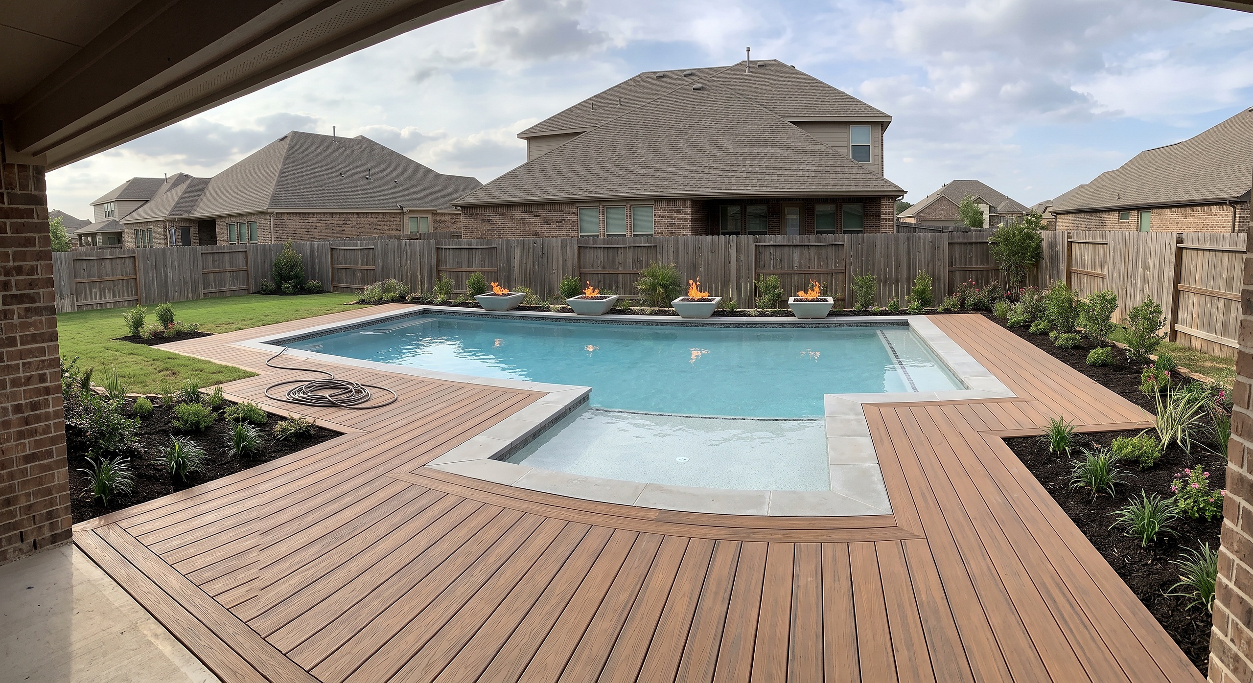 Aspen Haven, Geometric / Modern pool