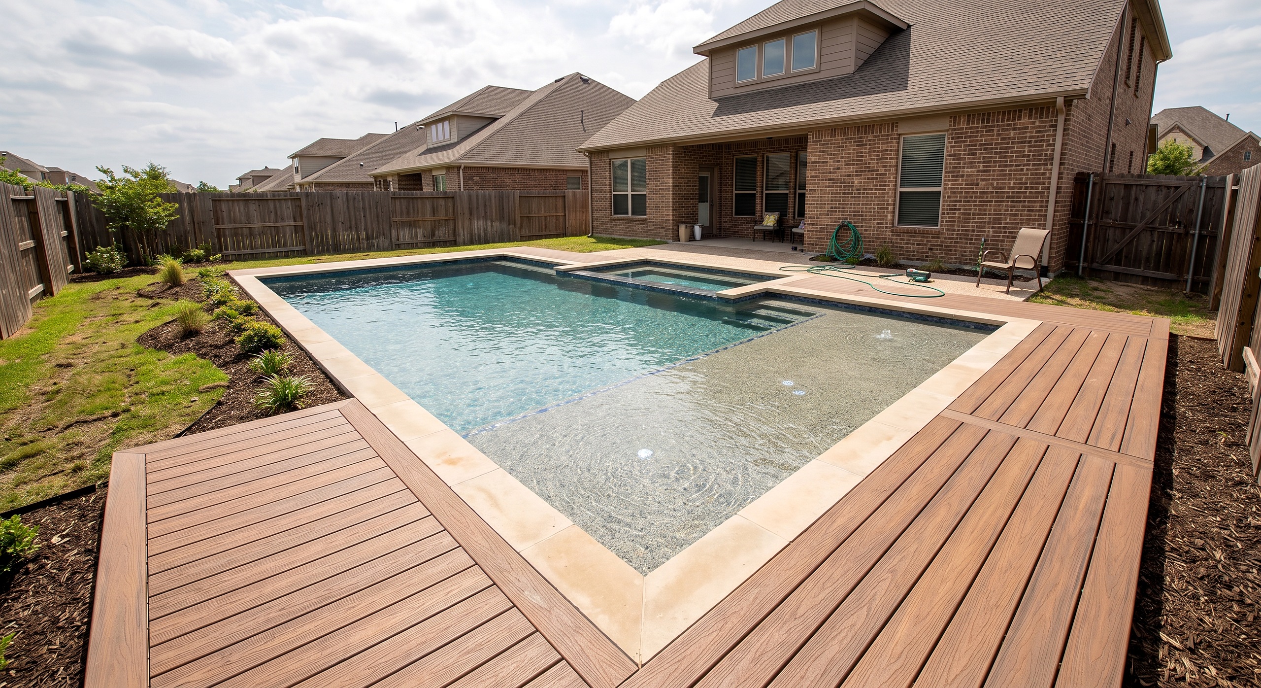 Meadow Walk, Geometric / Modern pool