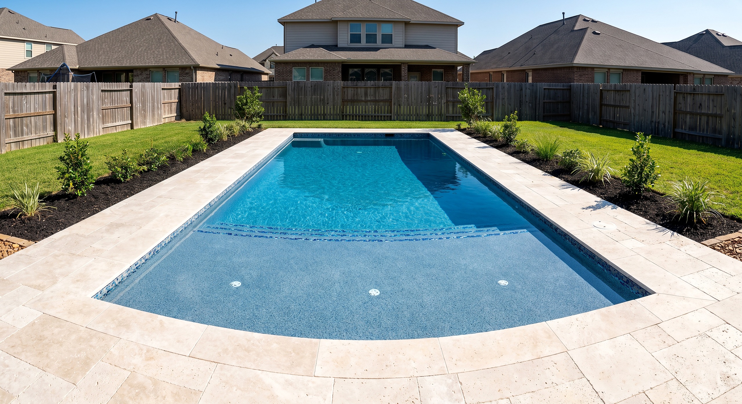 Cove Walk, Geometric / Modern pool