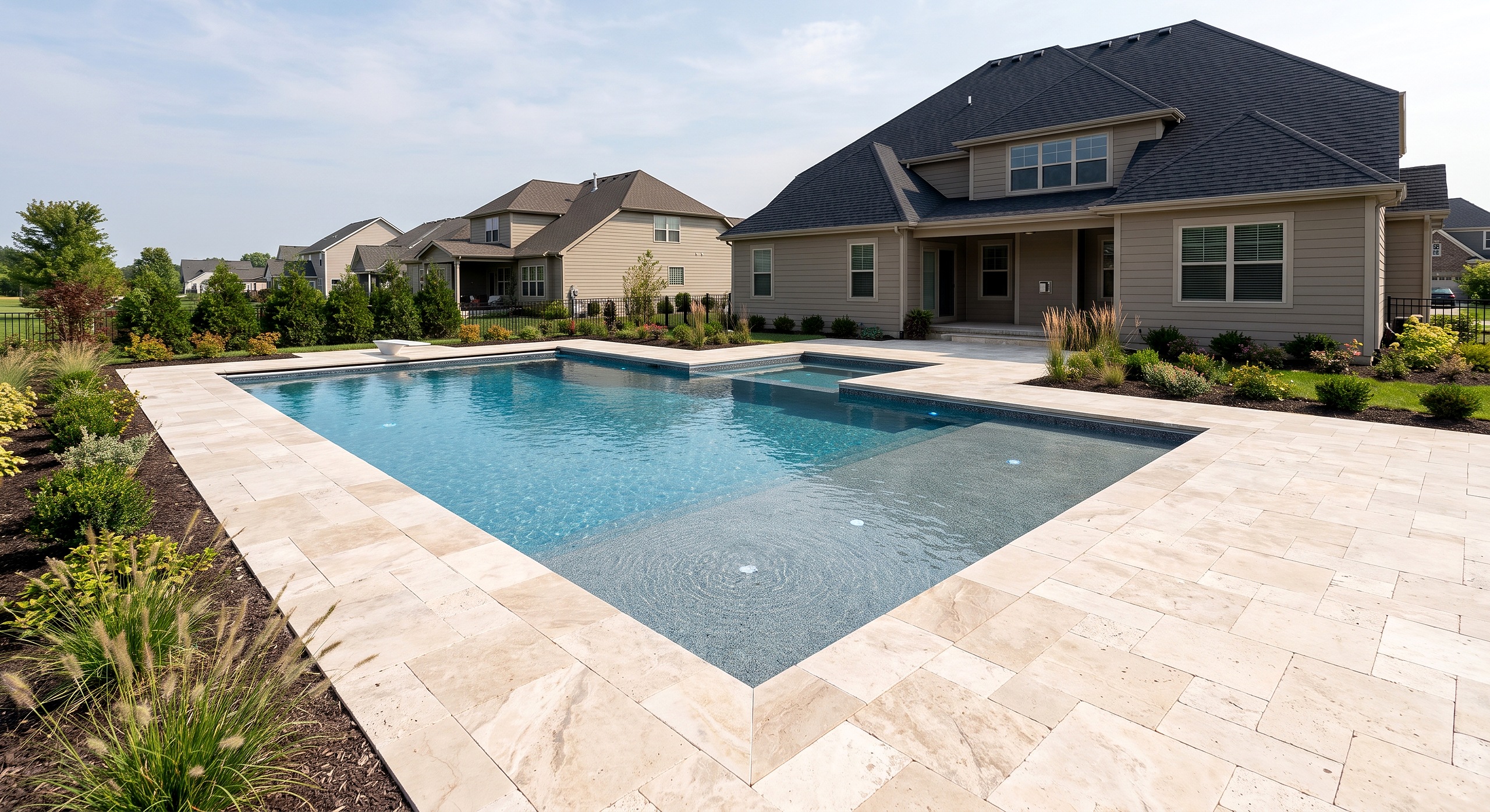 Maple Walk, Geometric / Modern pool