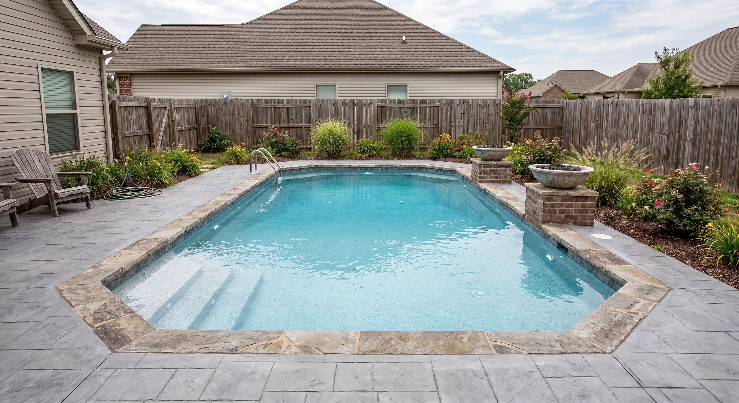 Laurel Walk, Grecian / Classical pool