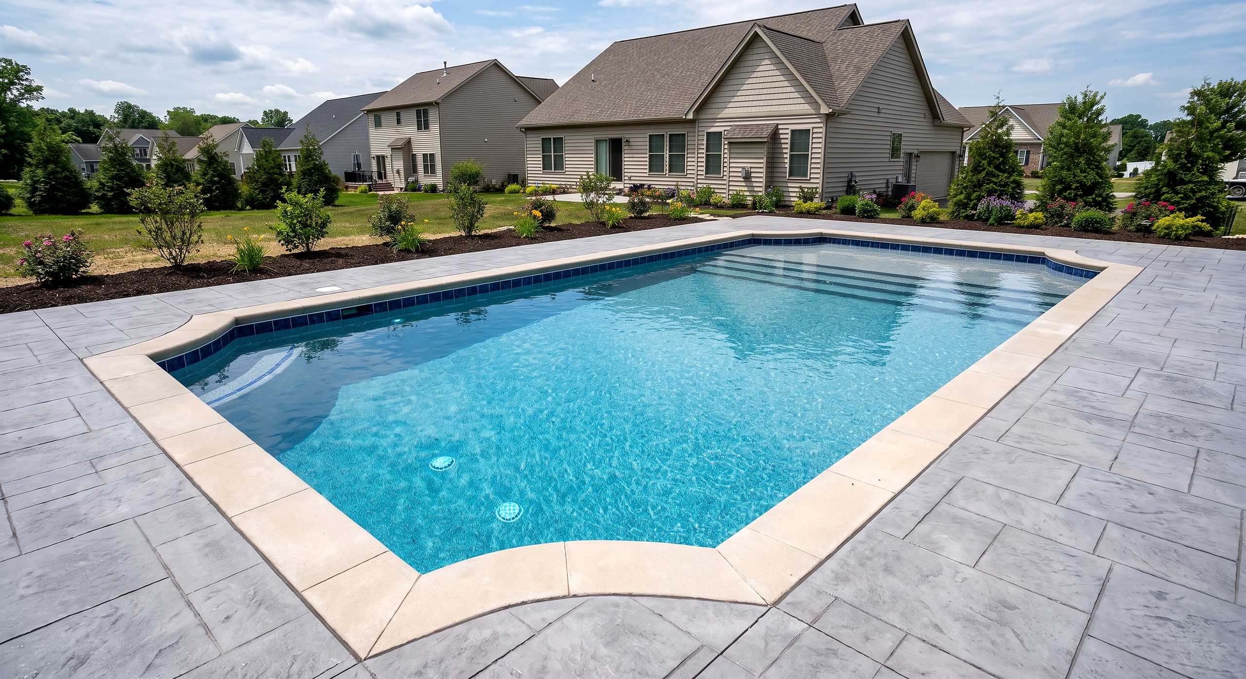Cinder Walk, Grecian / Classical pool