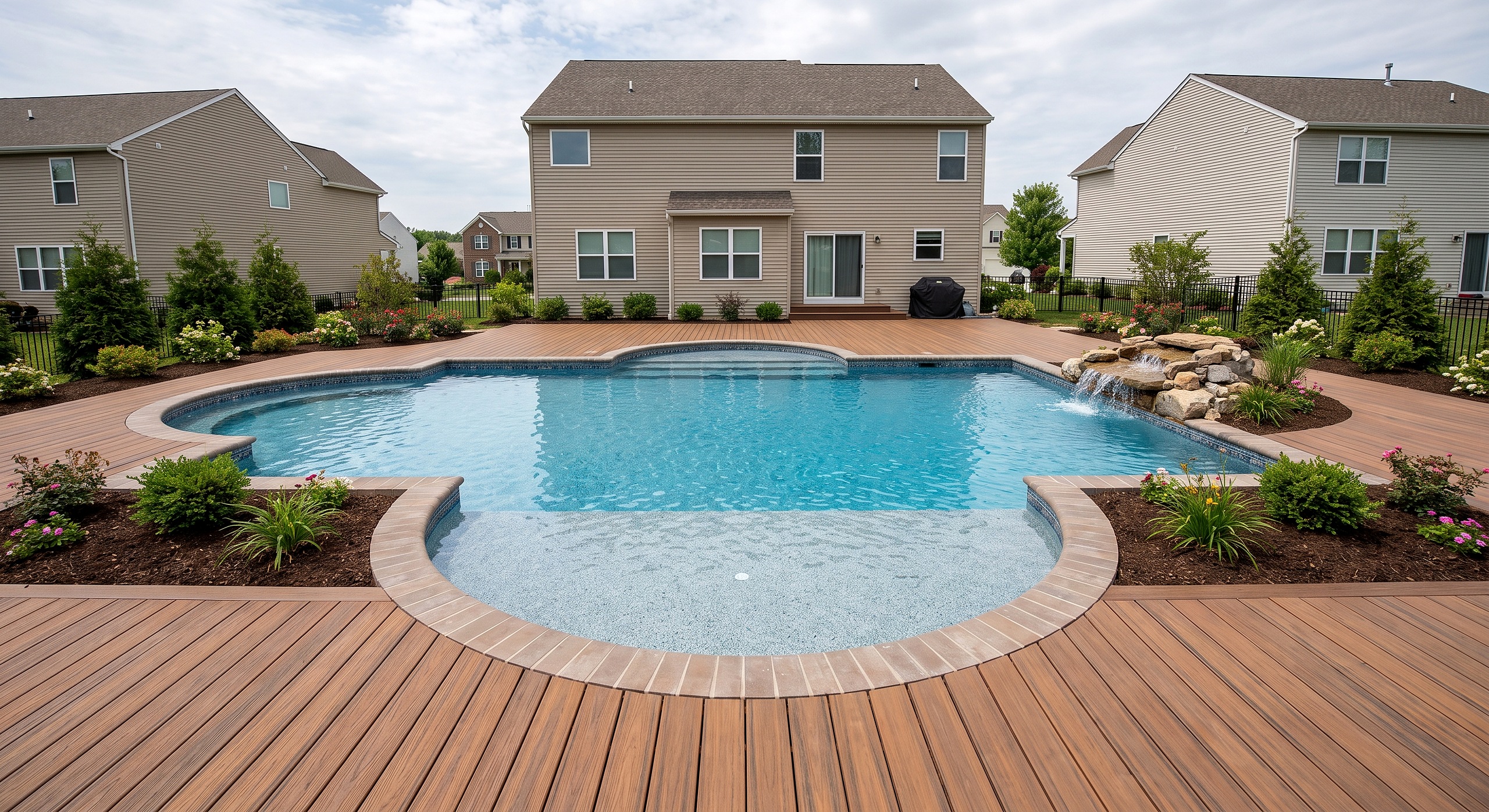 Aspen Garden, Roman pool