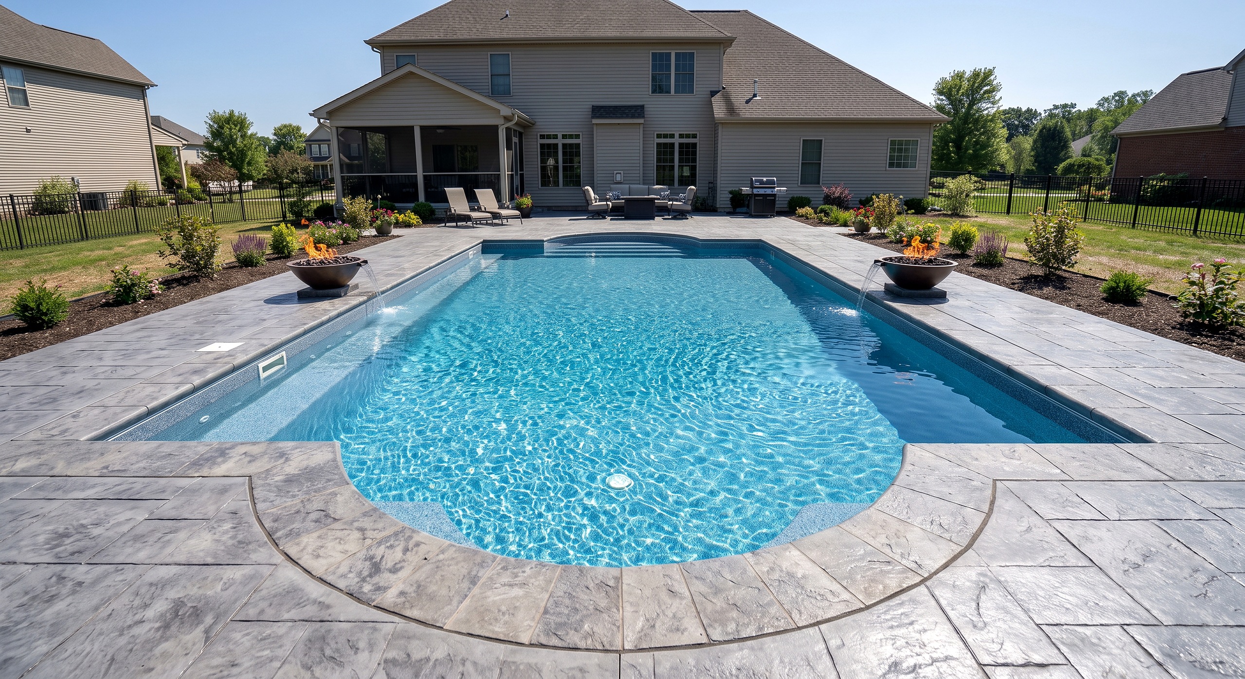 Cinder Garden, Roman pool