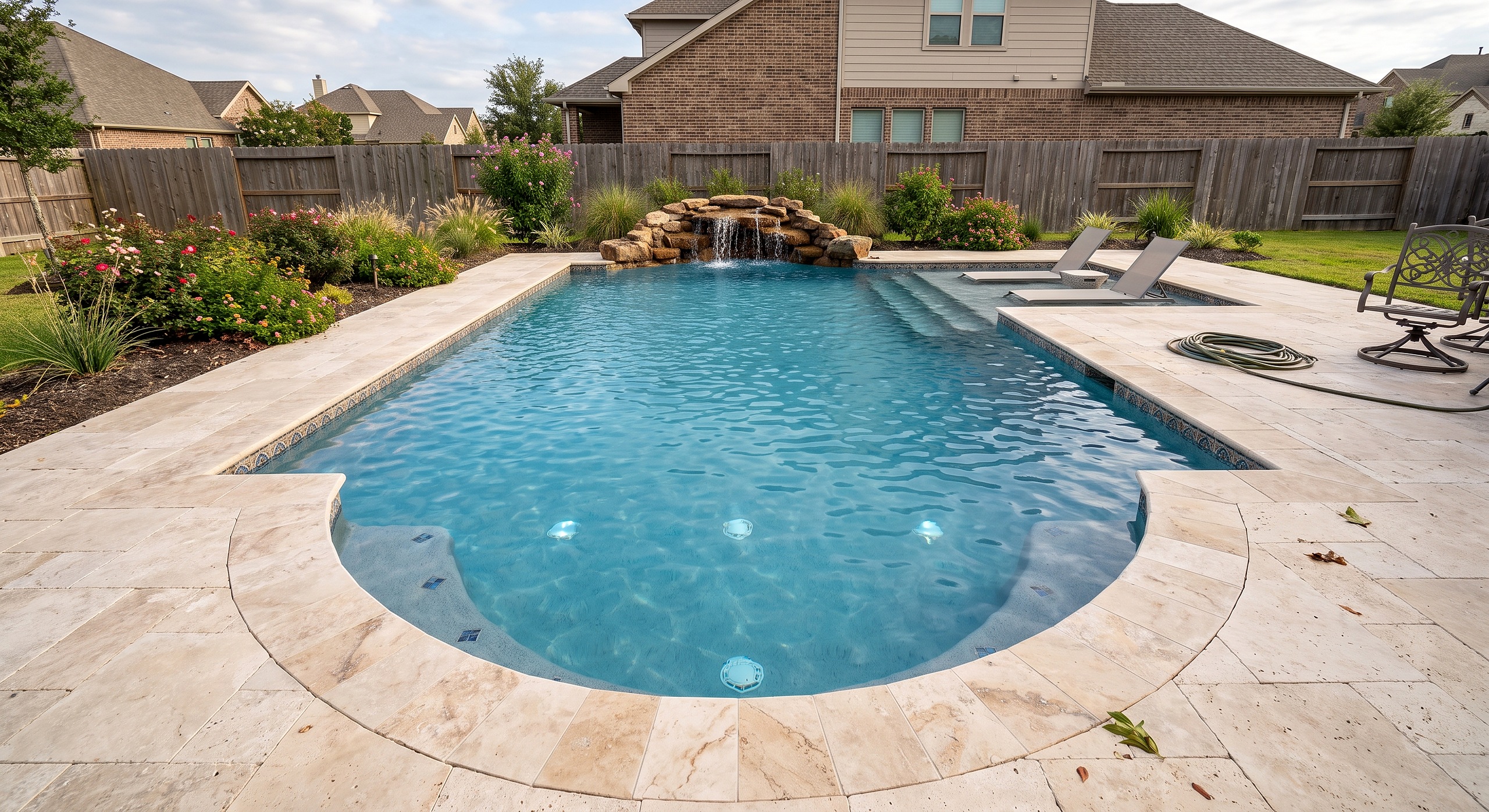 Harbor Lane, Roman pool