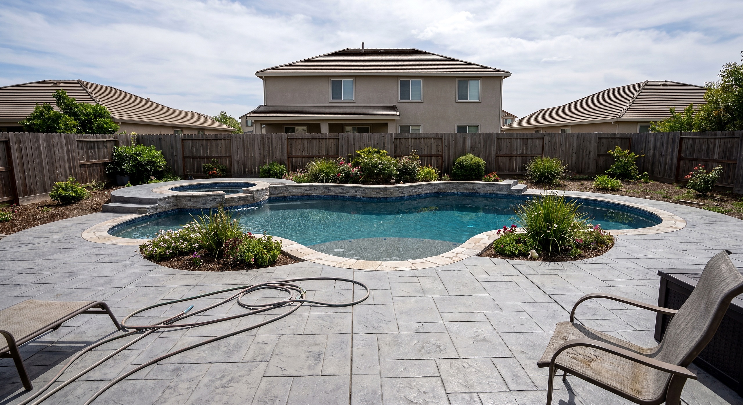 Briar Nook, Tropical Resort pool