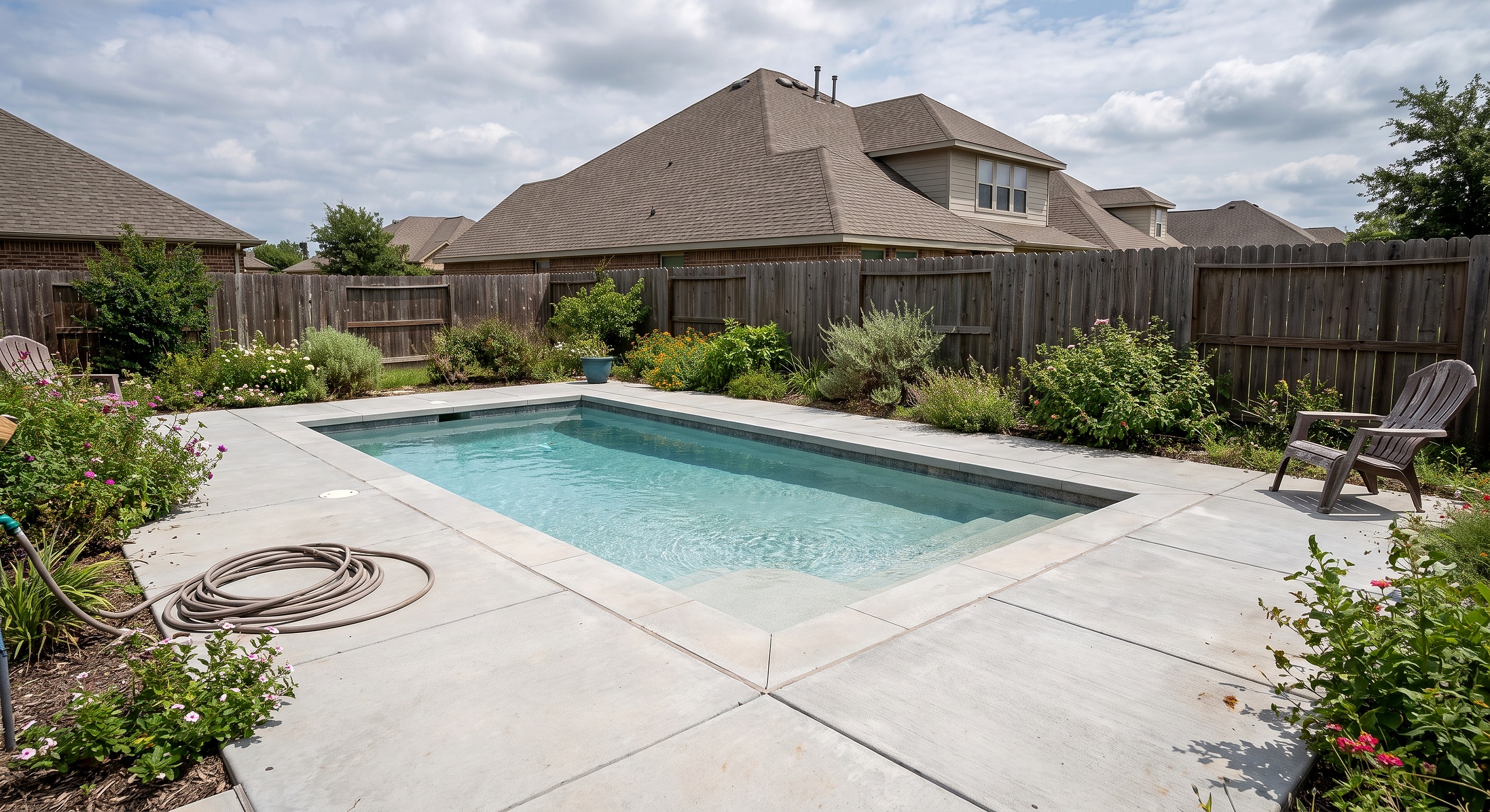 Linen Reach, Plunge pool