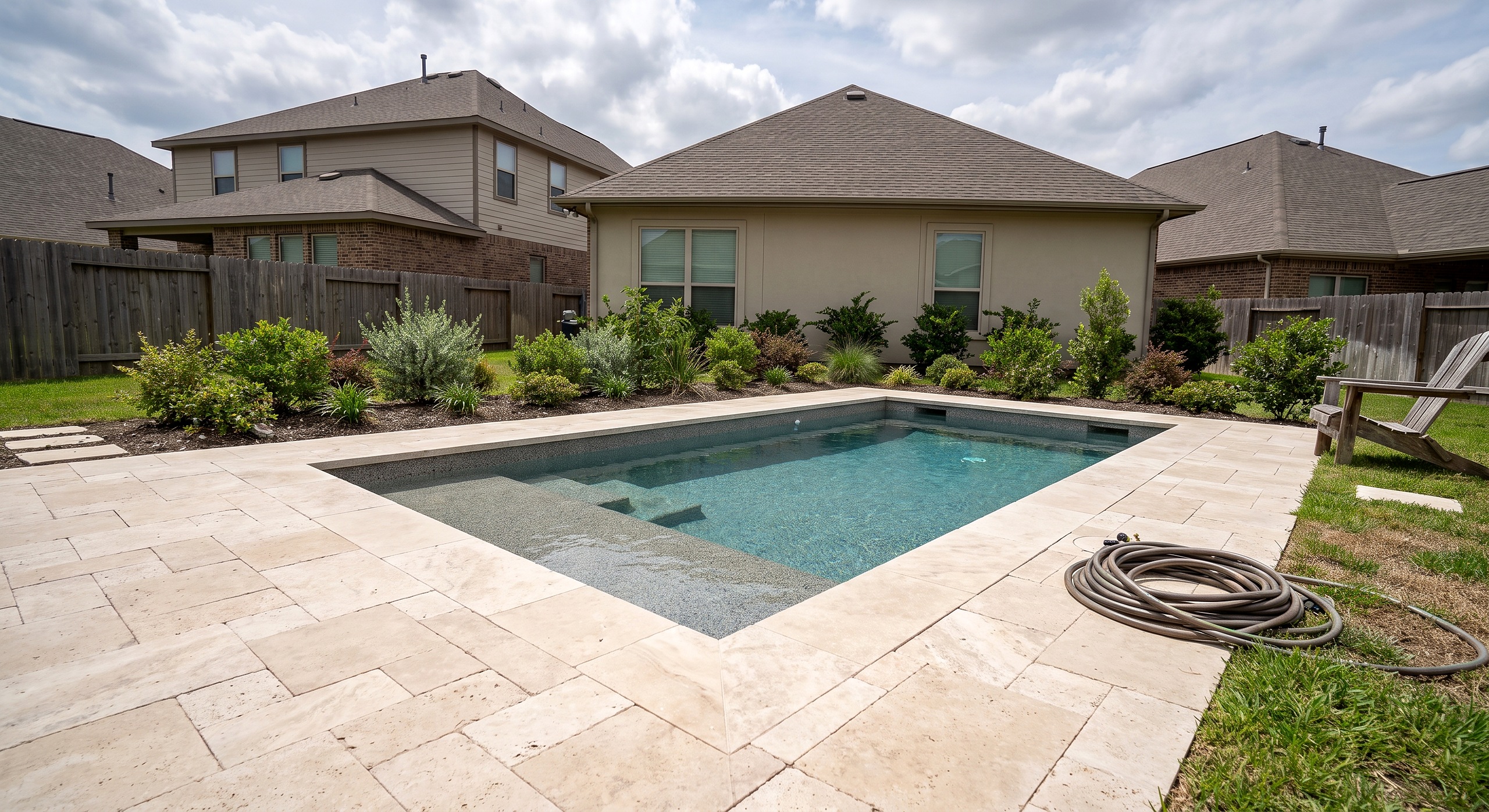Copper Reach, Plunge pool