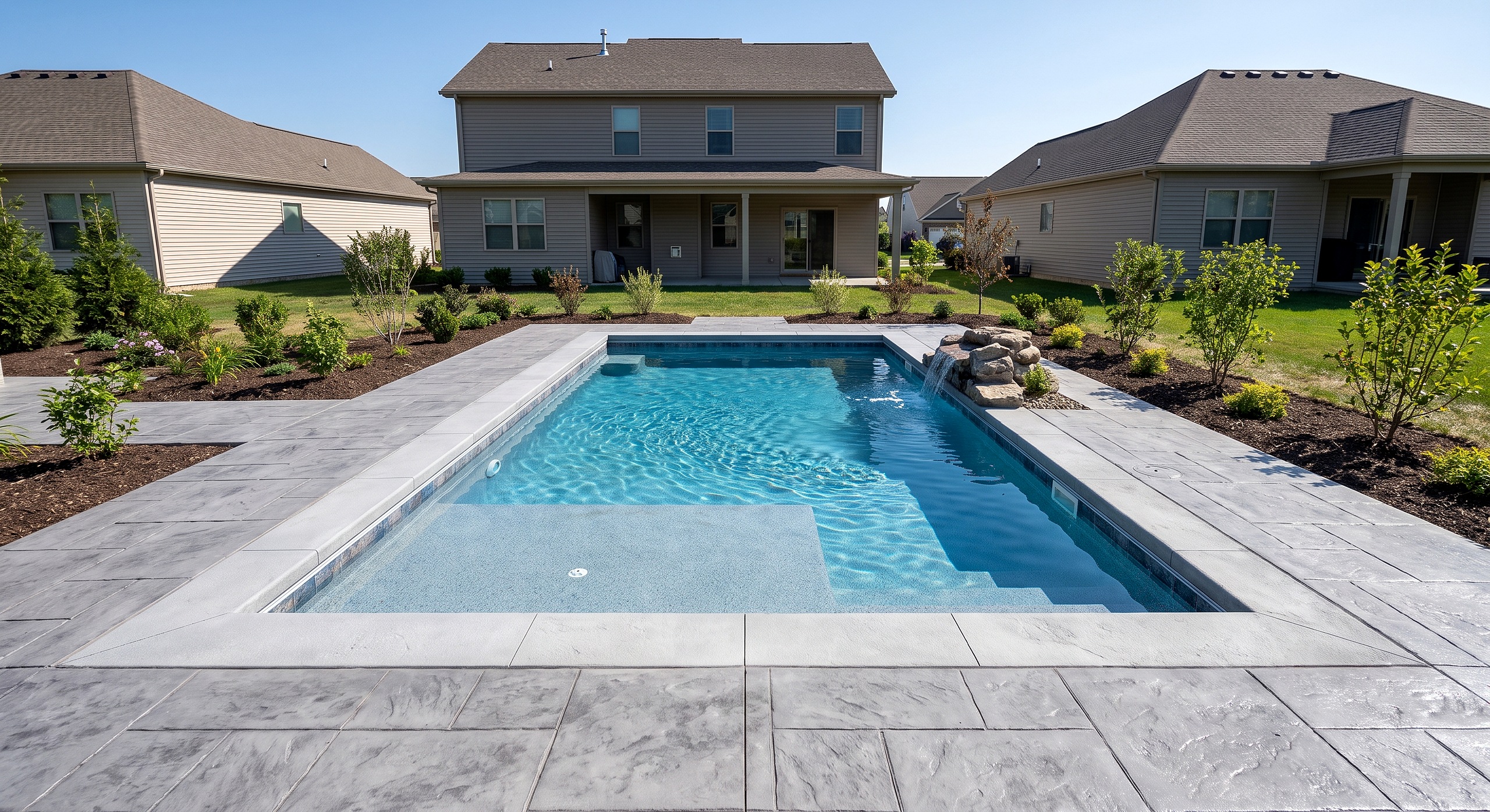 Cedar Field, Plunge pool
