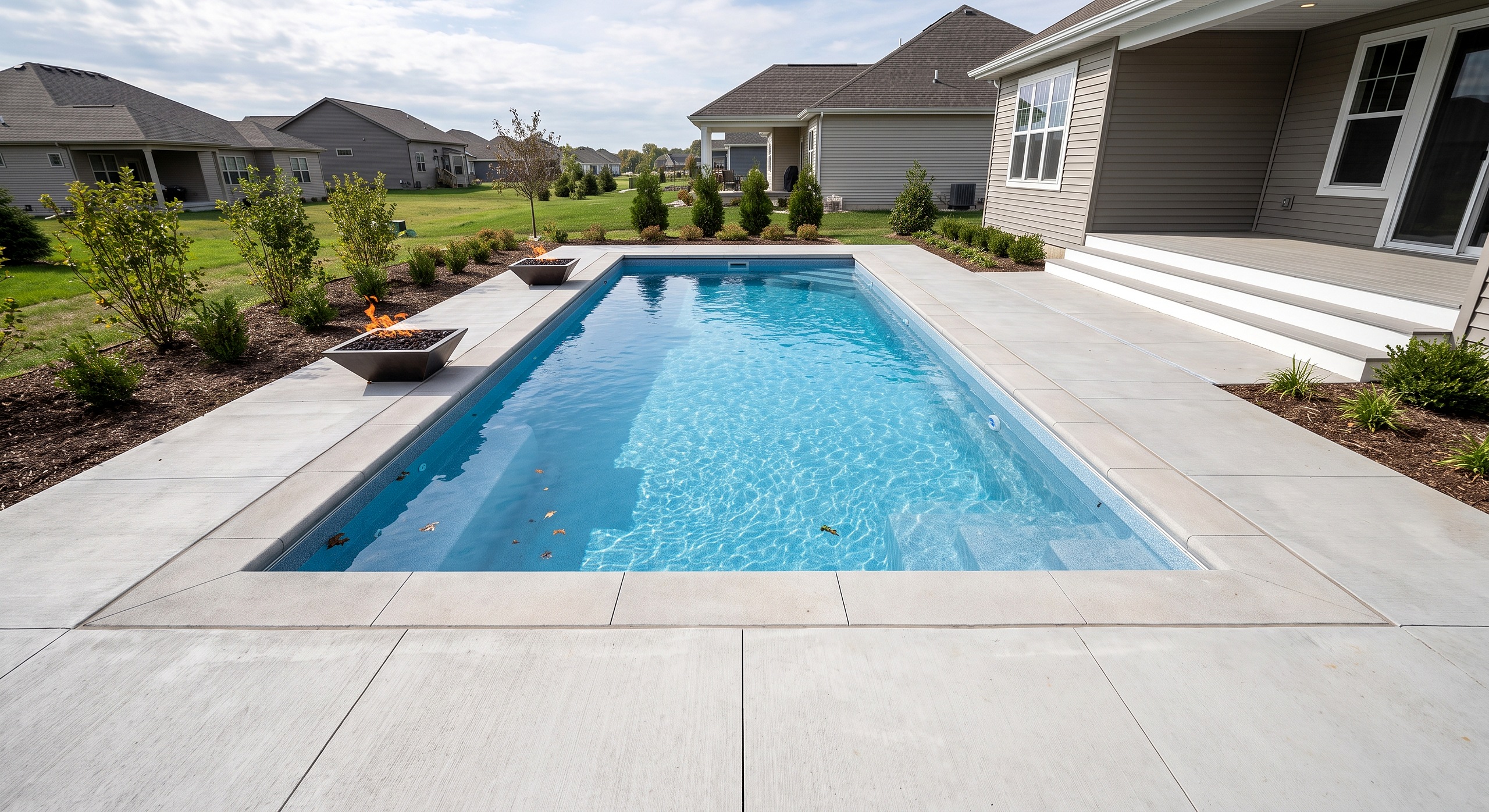 Willow Field, Plunge pool