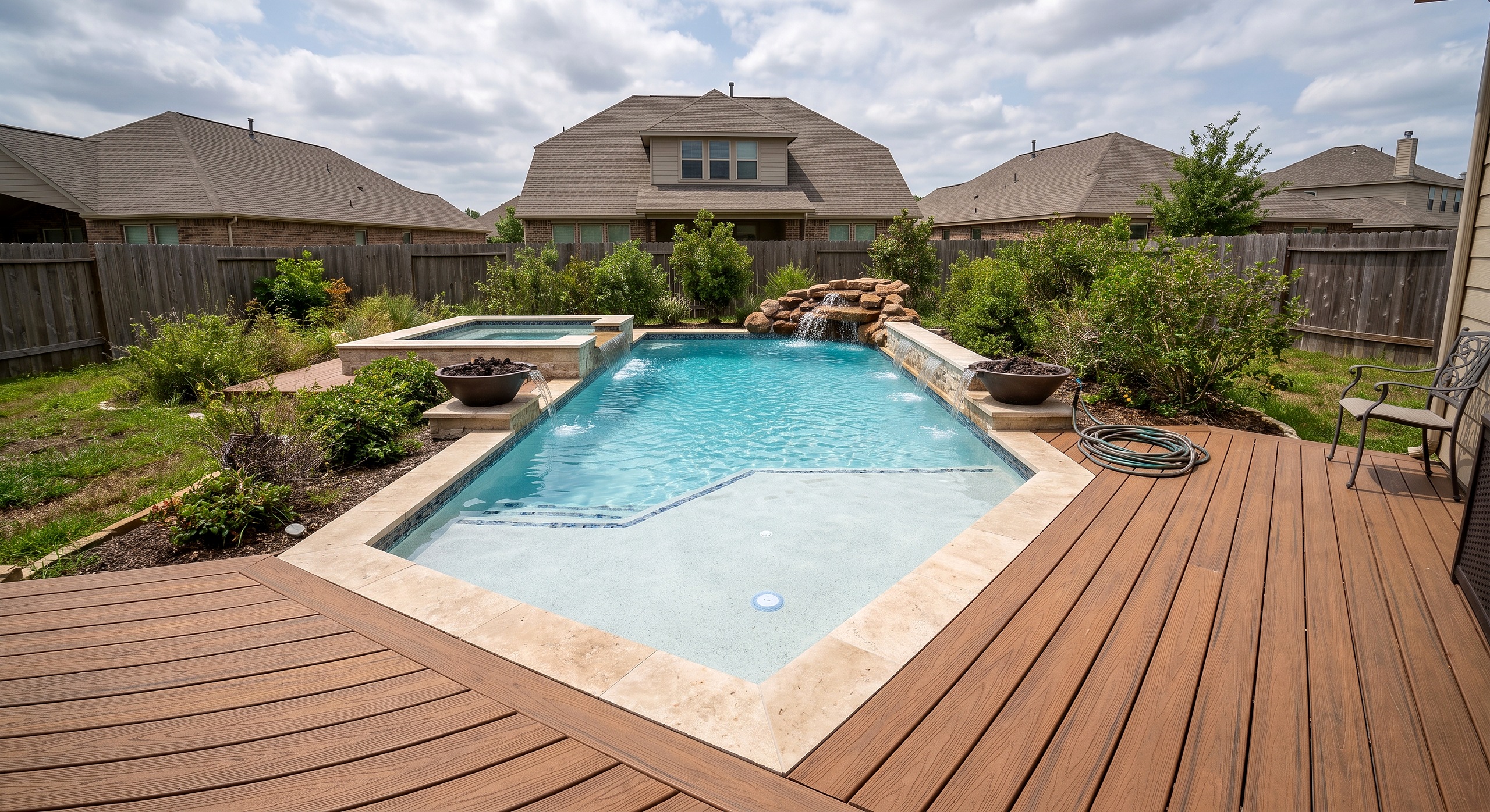 Meadow Field, Plunge pool