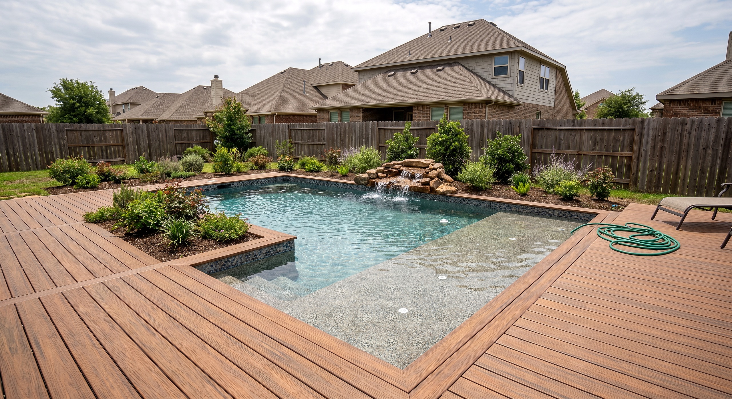 Terrace Field, Plunge pool