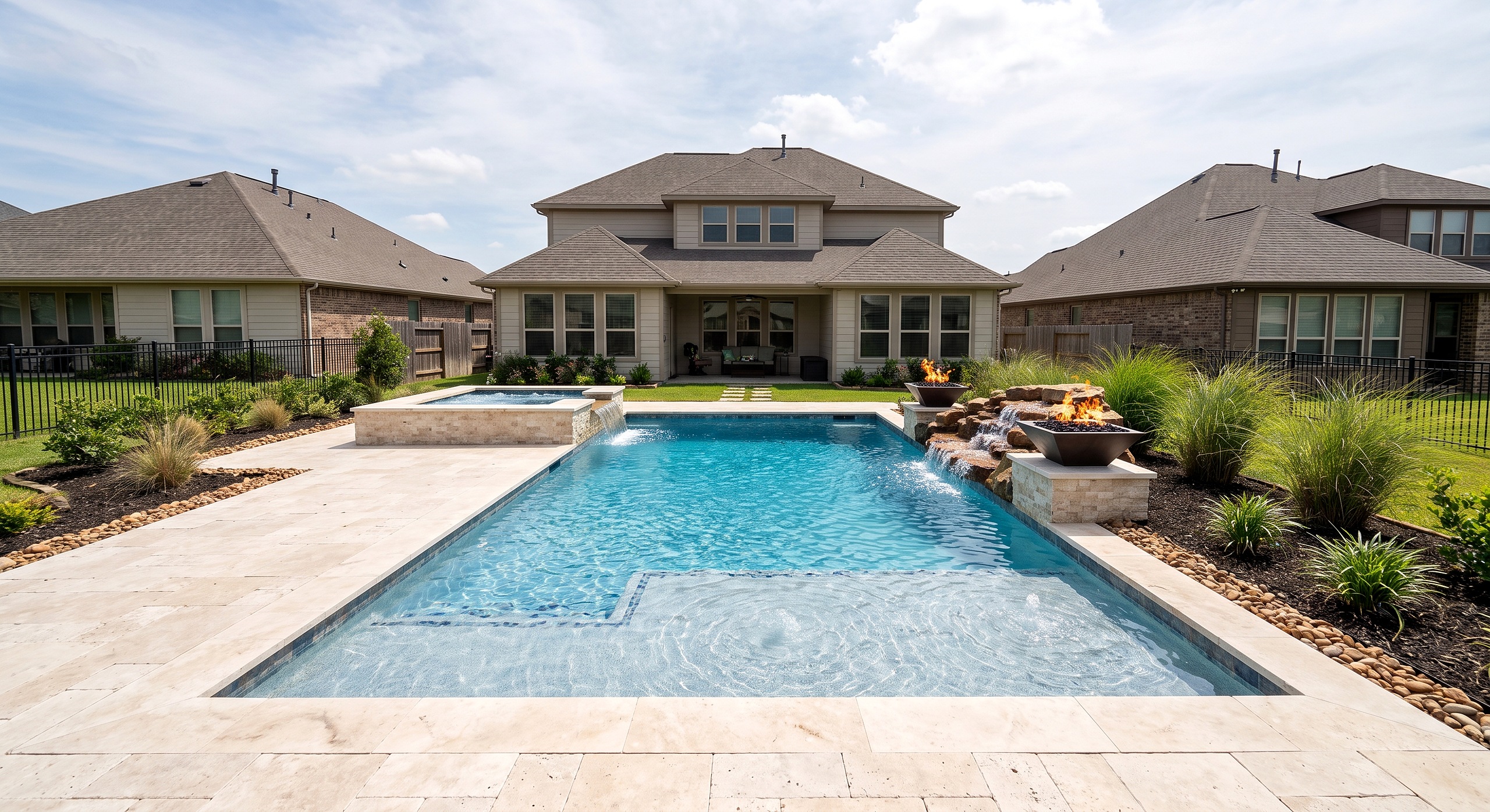 Maple Field, Plunge pool