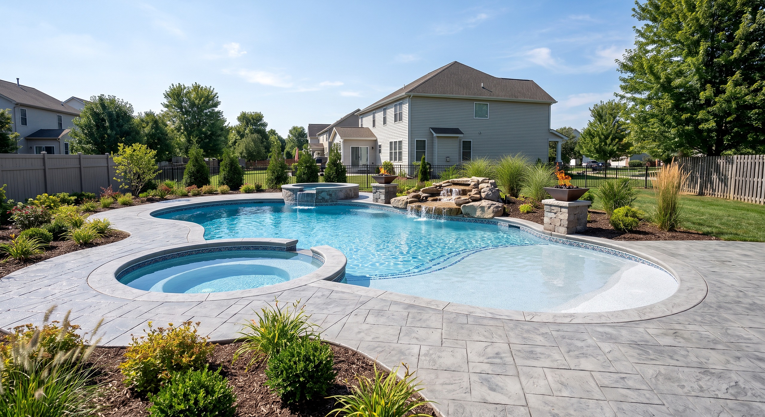 Cedar Step, Cocktail pool