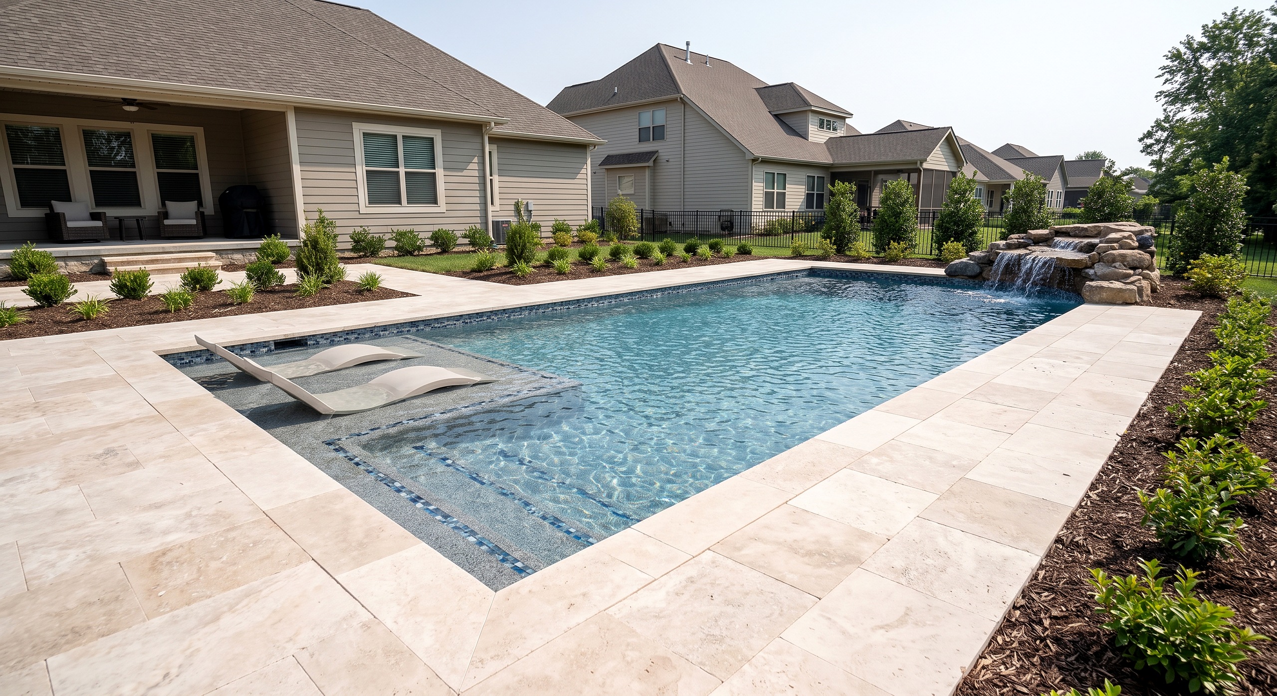 Sycamore Yard, Rectangle pool