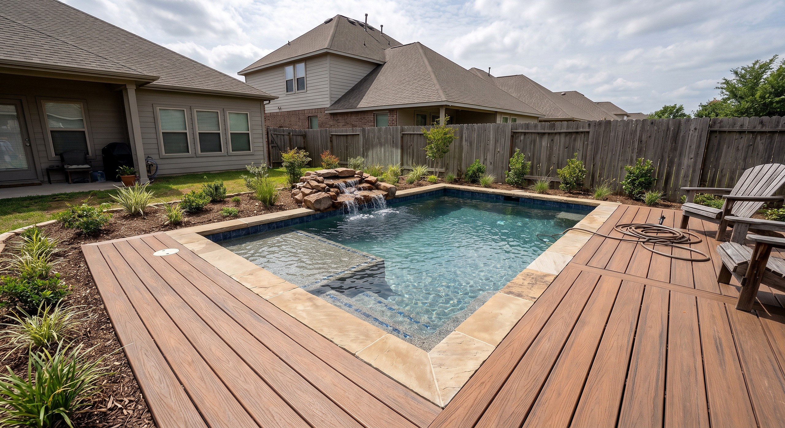 Juniper Yard, Plunge pool