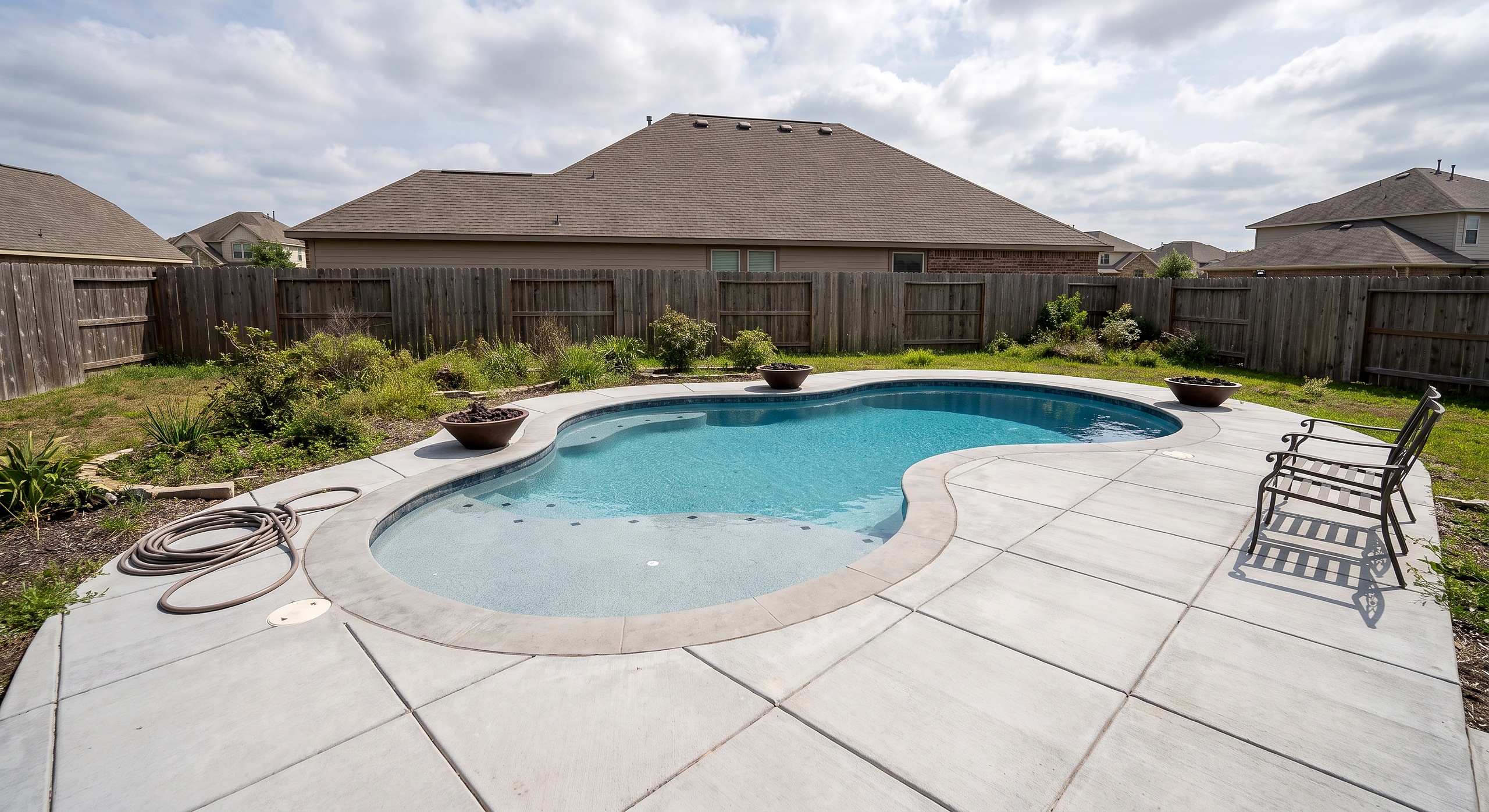 Birch Yard, Lagoon pool