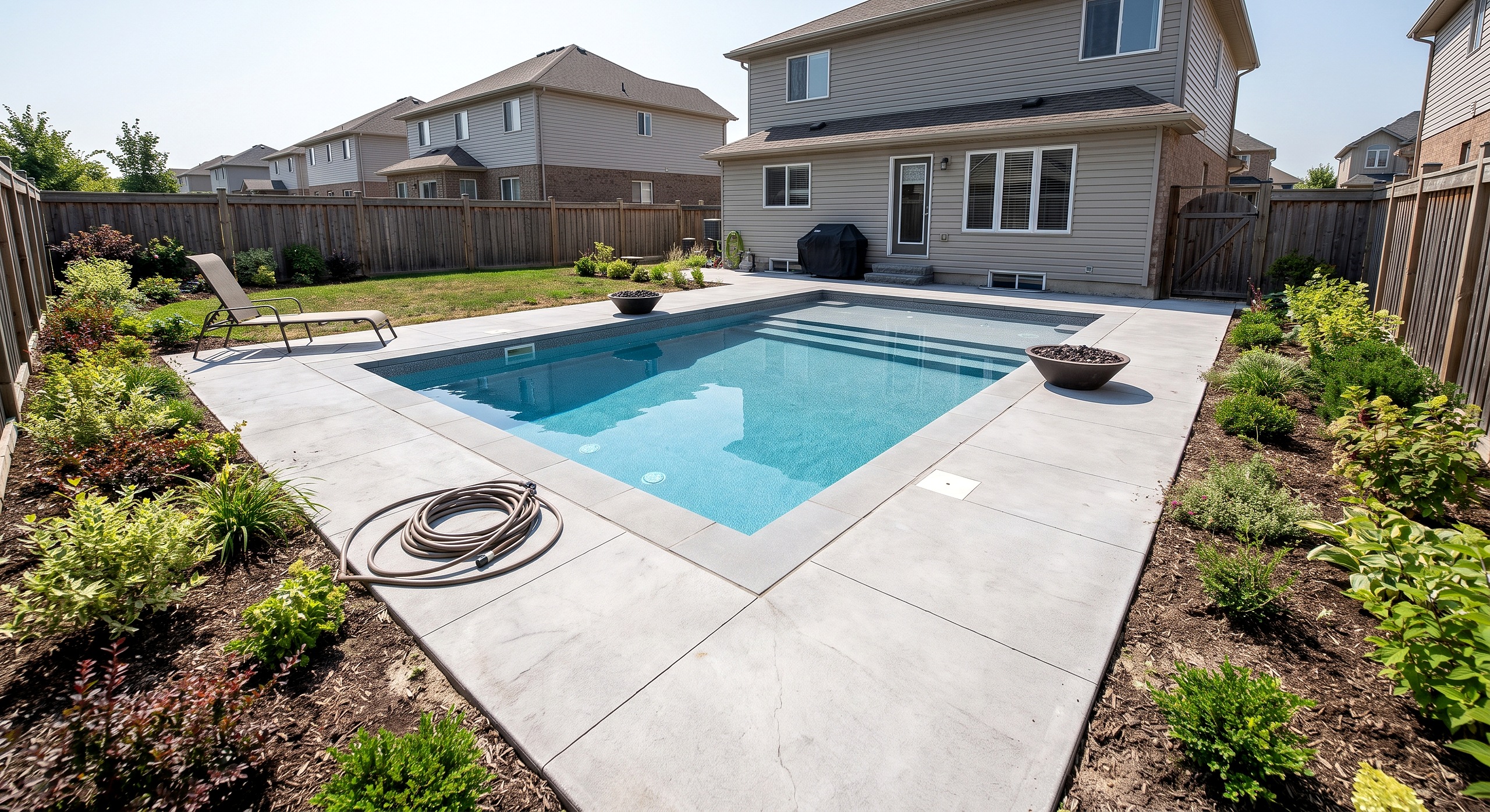 Willow Light, Rectangle pool