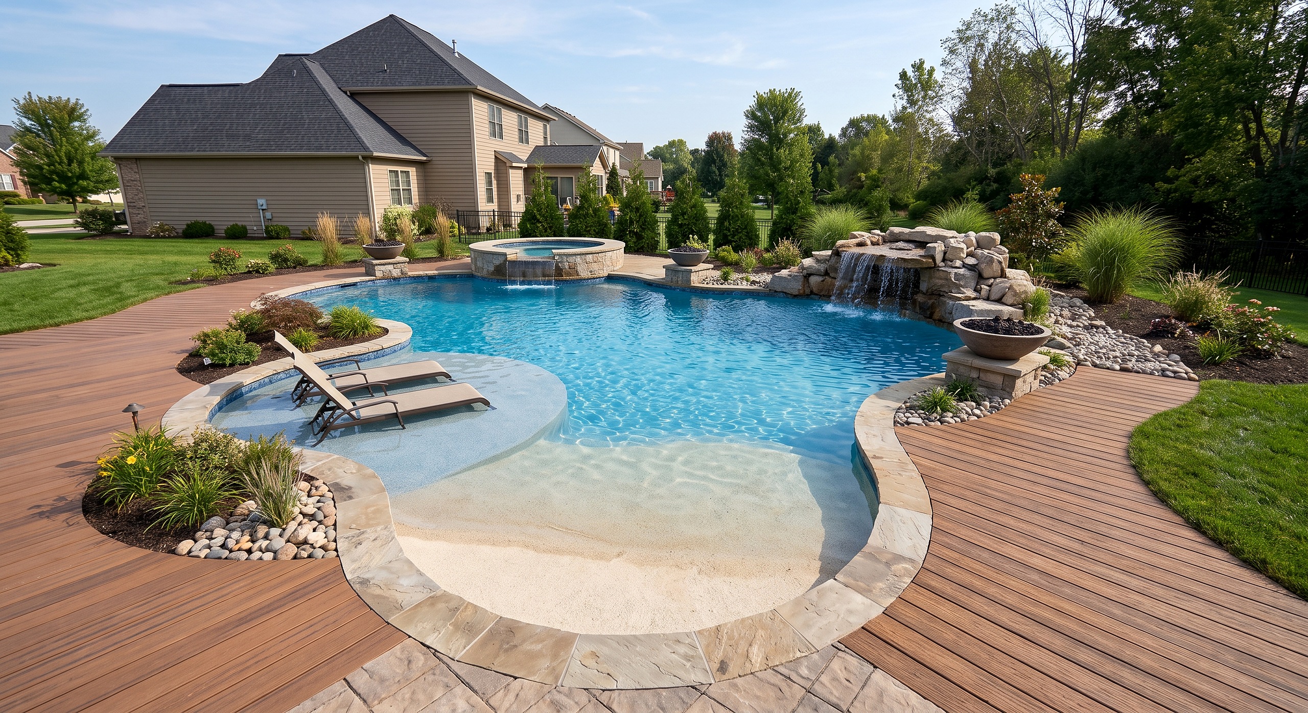 Juniper Light, Lagoon pool