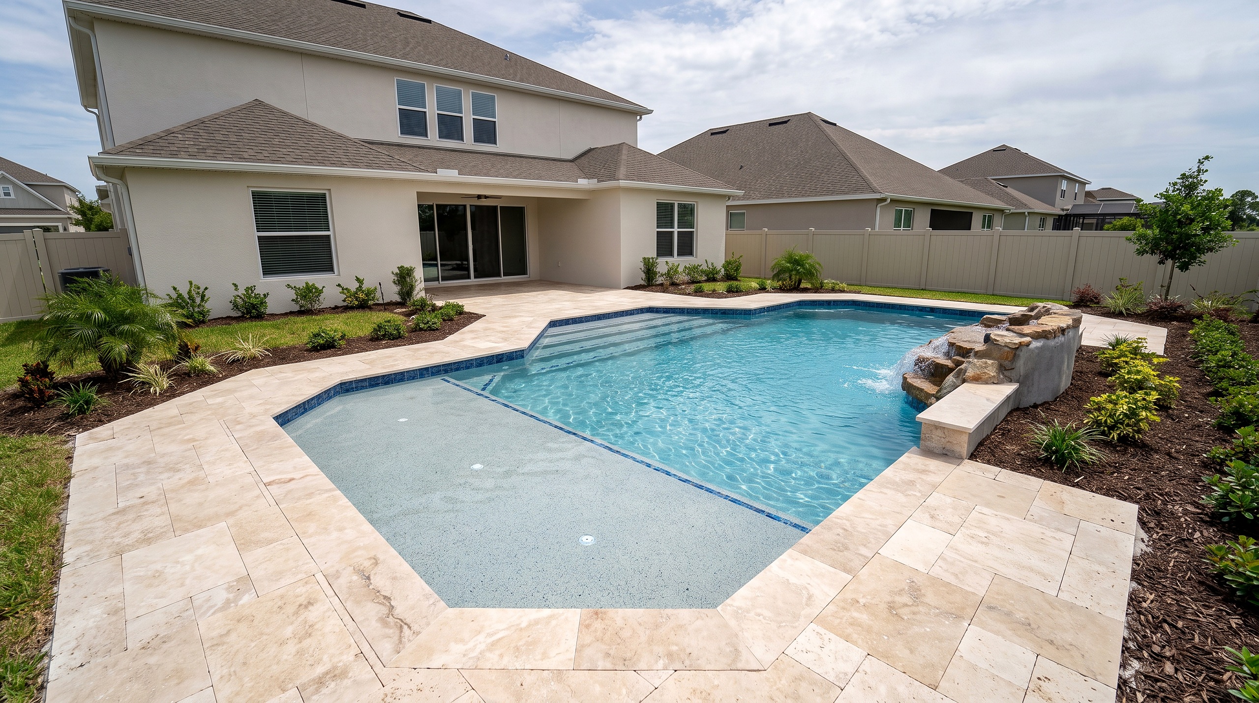 Sycamore Water, Geometric / Modern pool