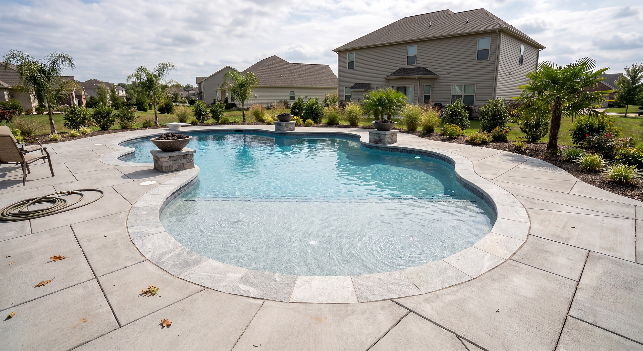 Pebble House, Tropical Resort pool
