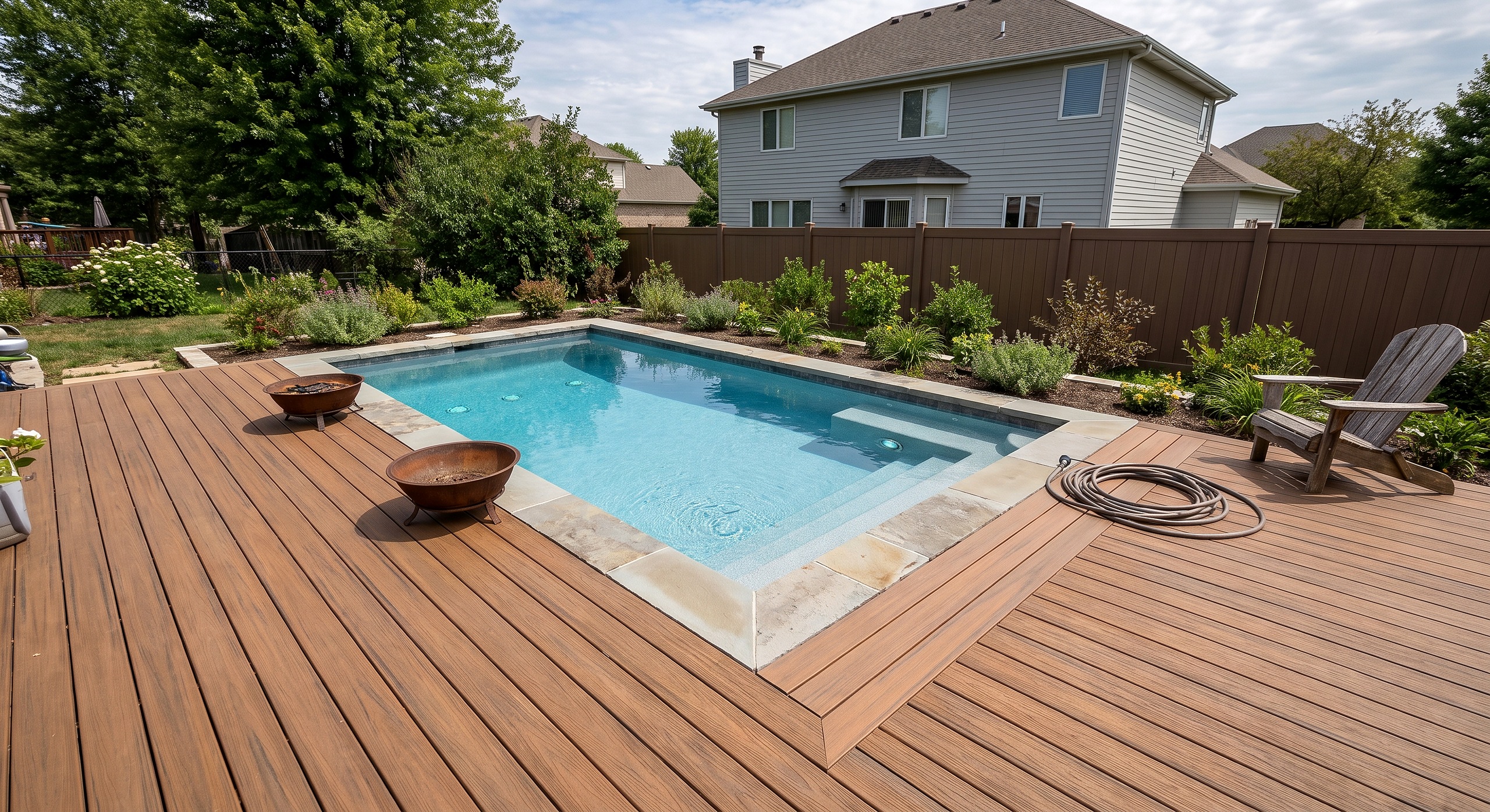Terrace House, Plunge pool