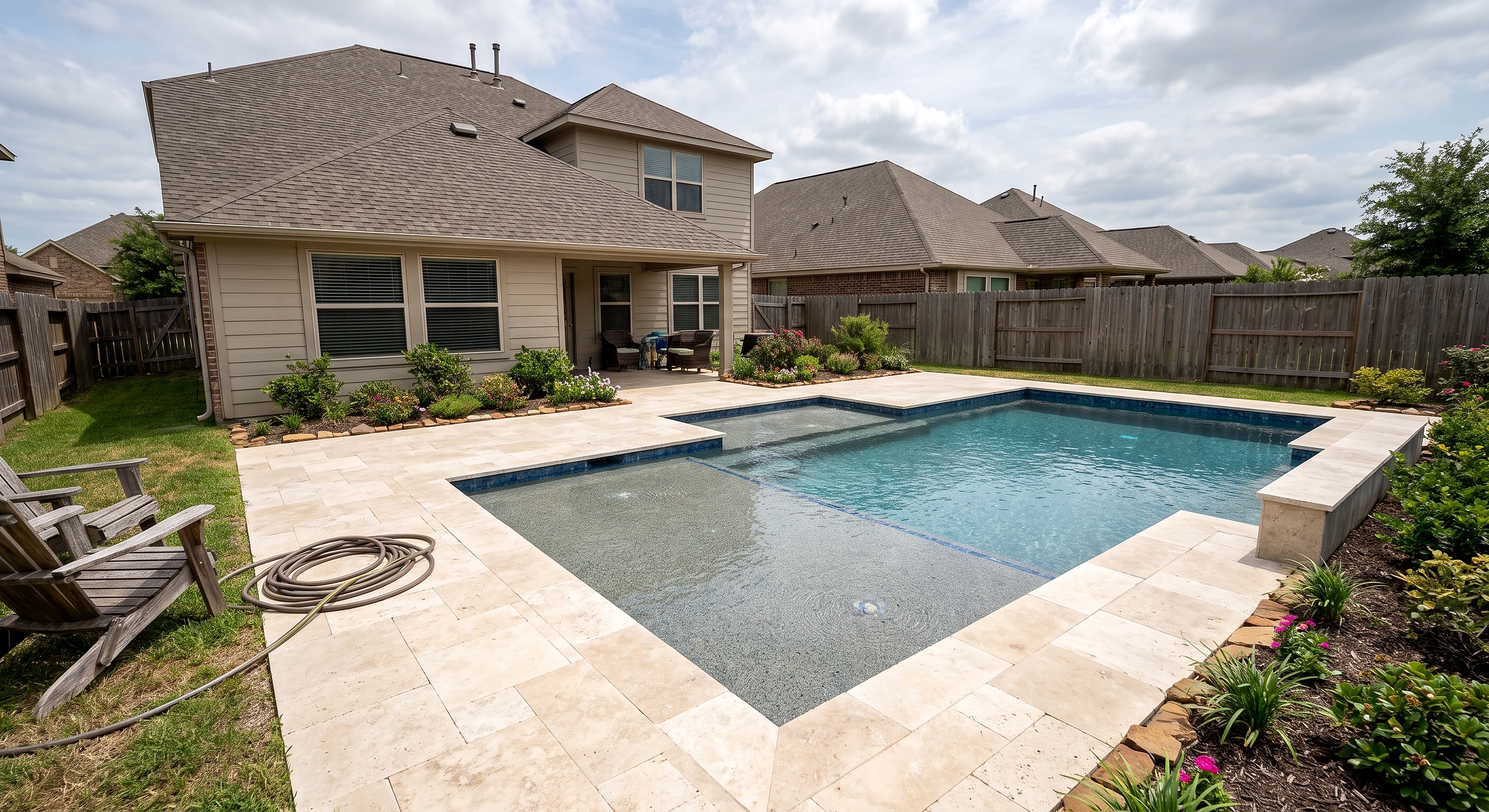 Rowan House, Plunge pool