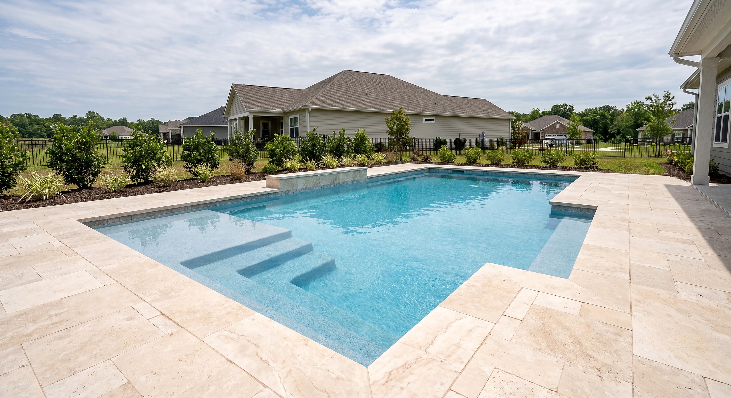 Maple Grove, Geometric / Modern pool