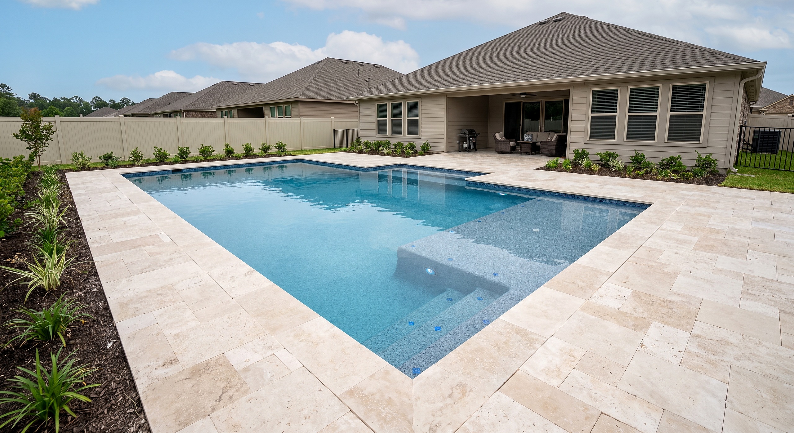 Harbor Ridge, Rectangle pool