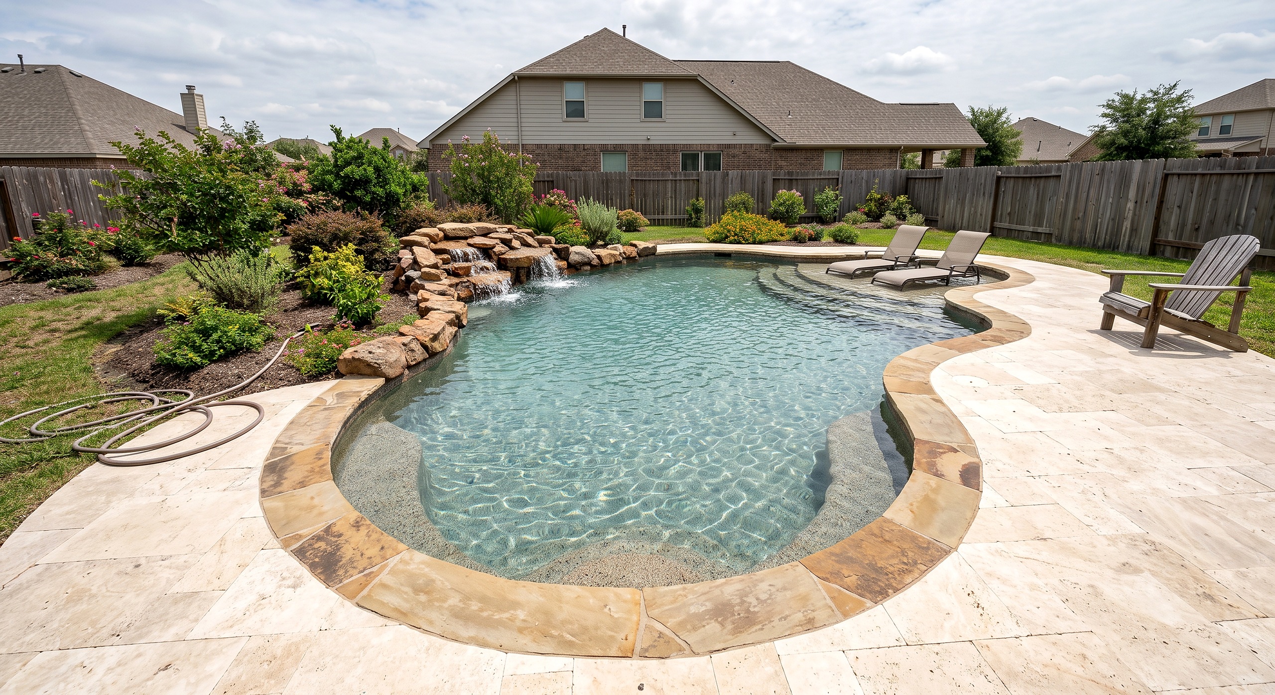 Rowan Ridge, Freeform / Natural pool