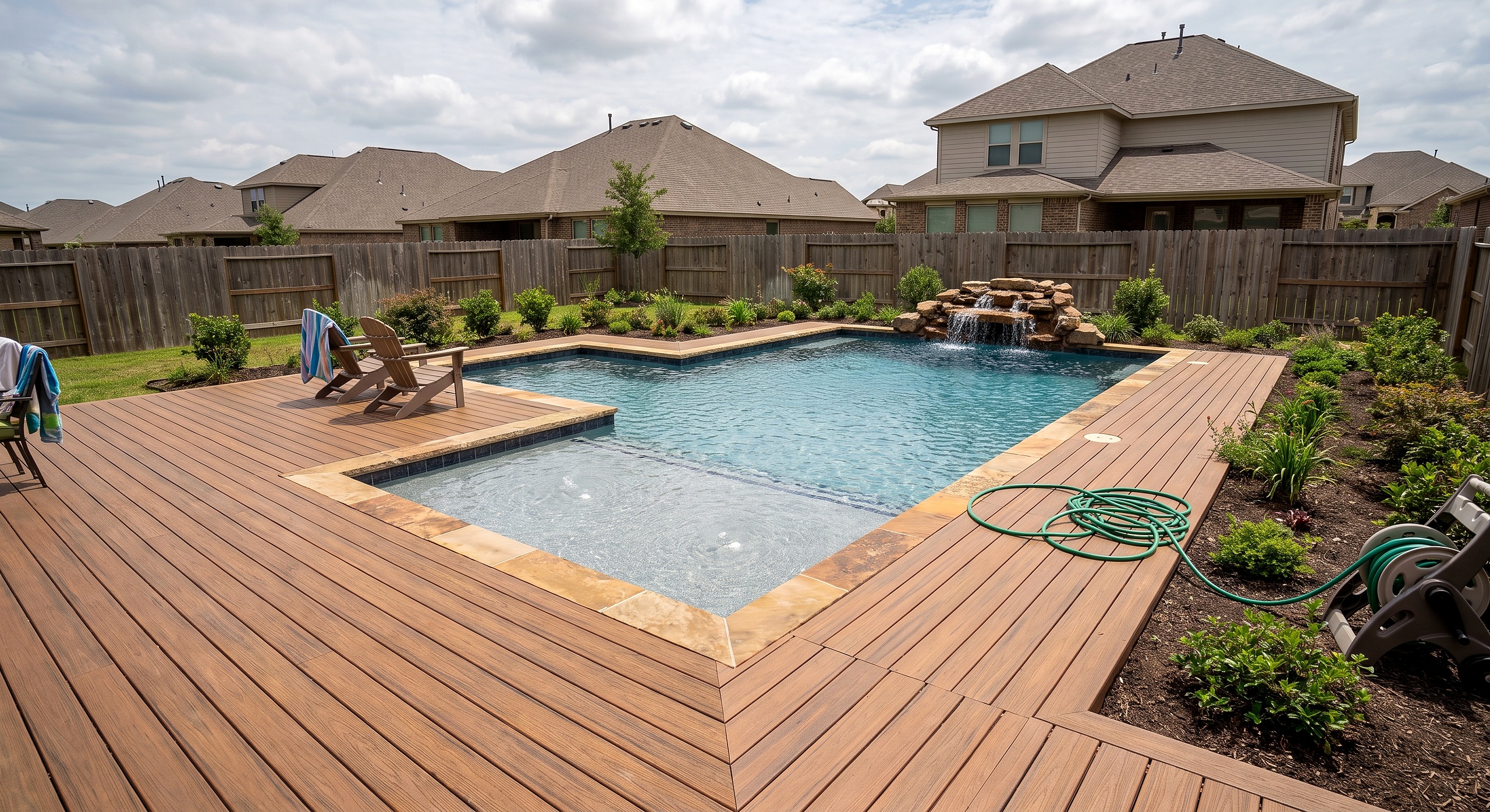 Aspen Ridge, Geometric / Modern pool