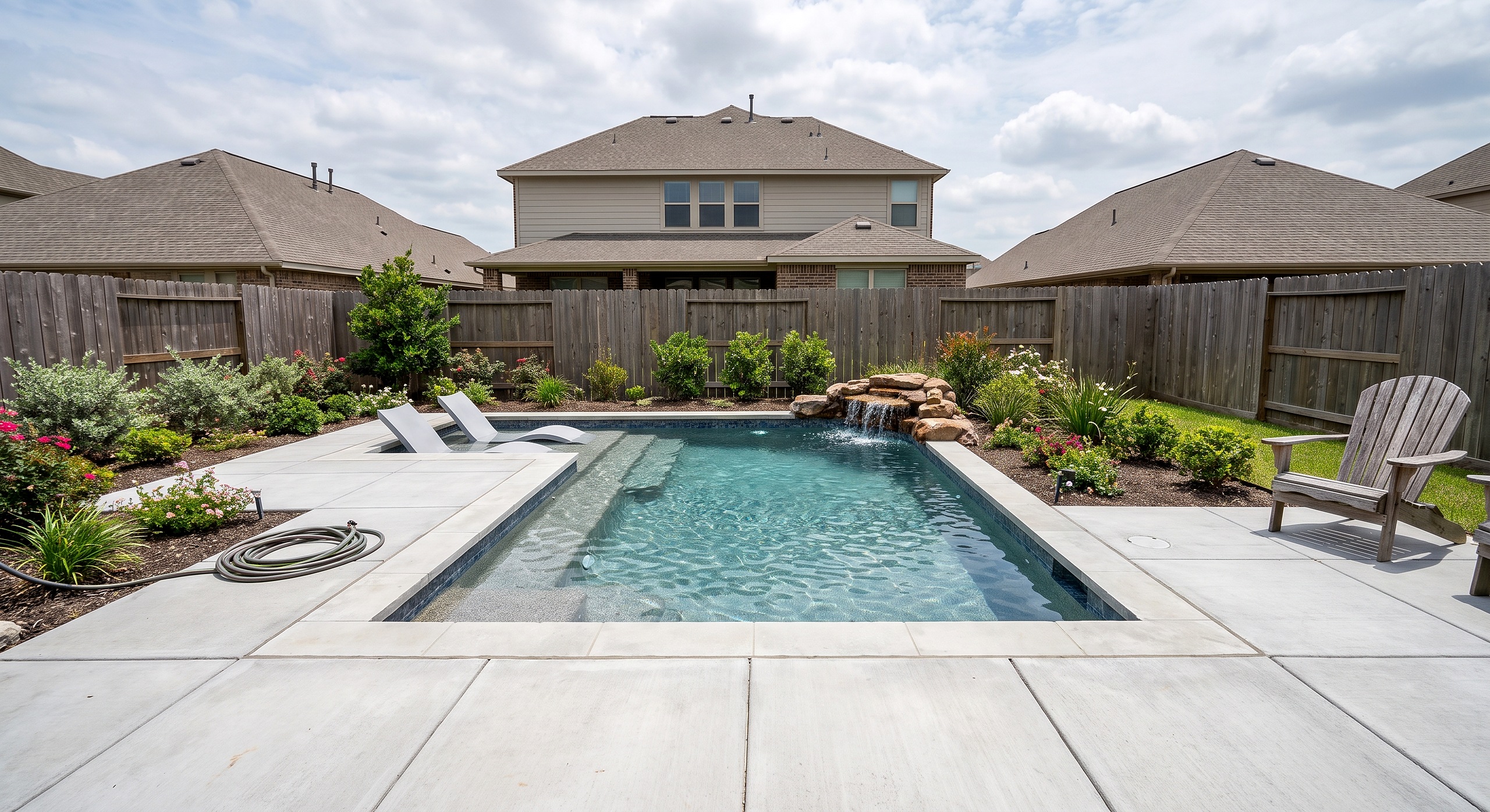Willow Point, Plunge pool