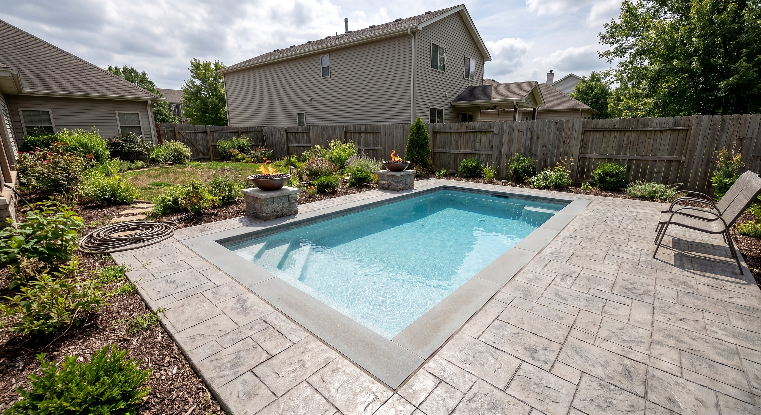 Briar Point, Plunge pool