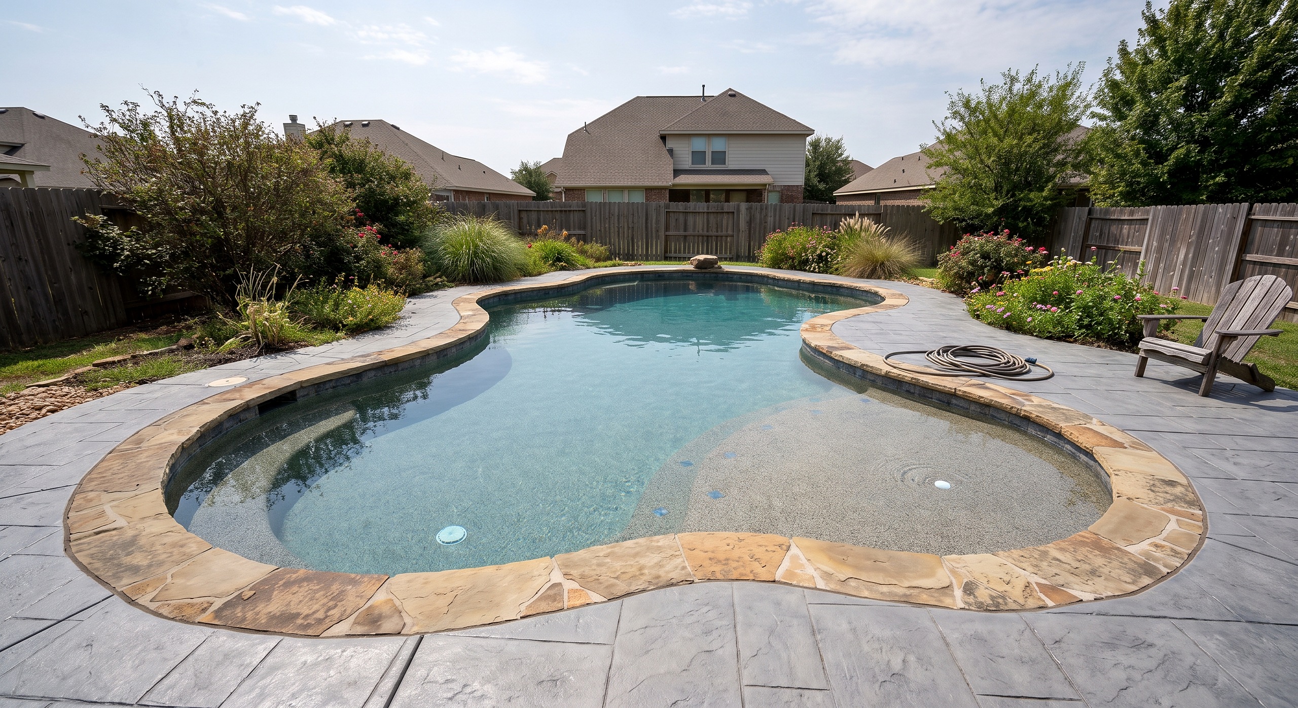 Laurel Point, Freeform / Natural pool