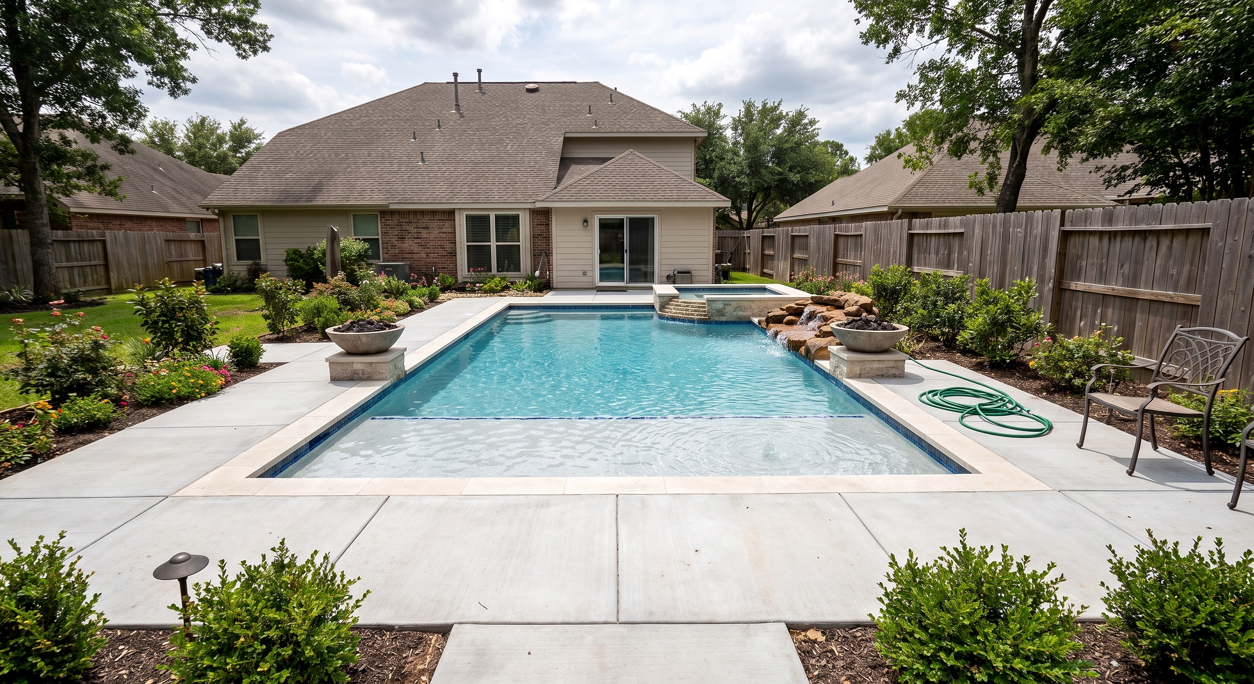 Drift Shore, Rectangle pool