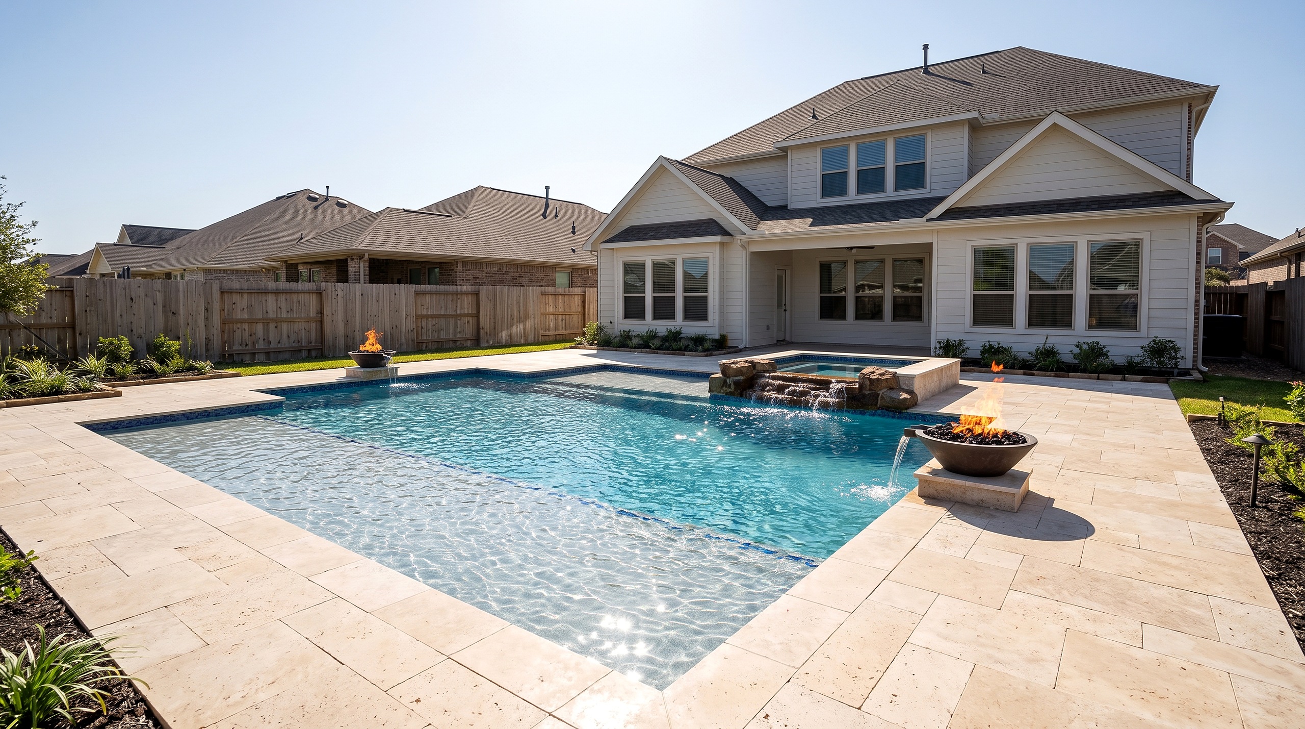 Maple Shore, Plunge pool