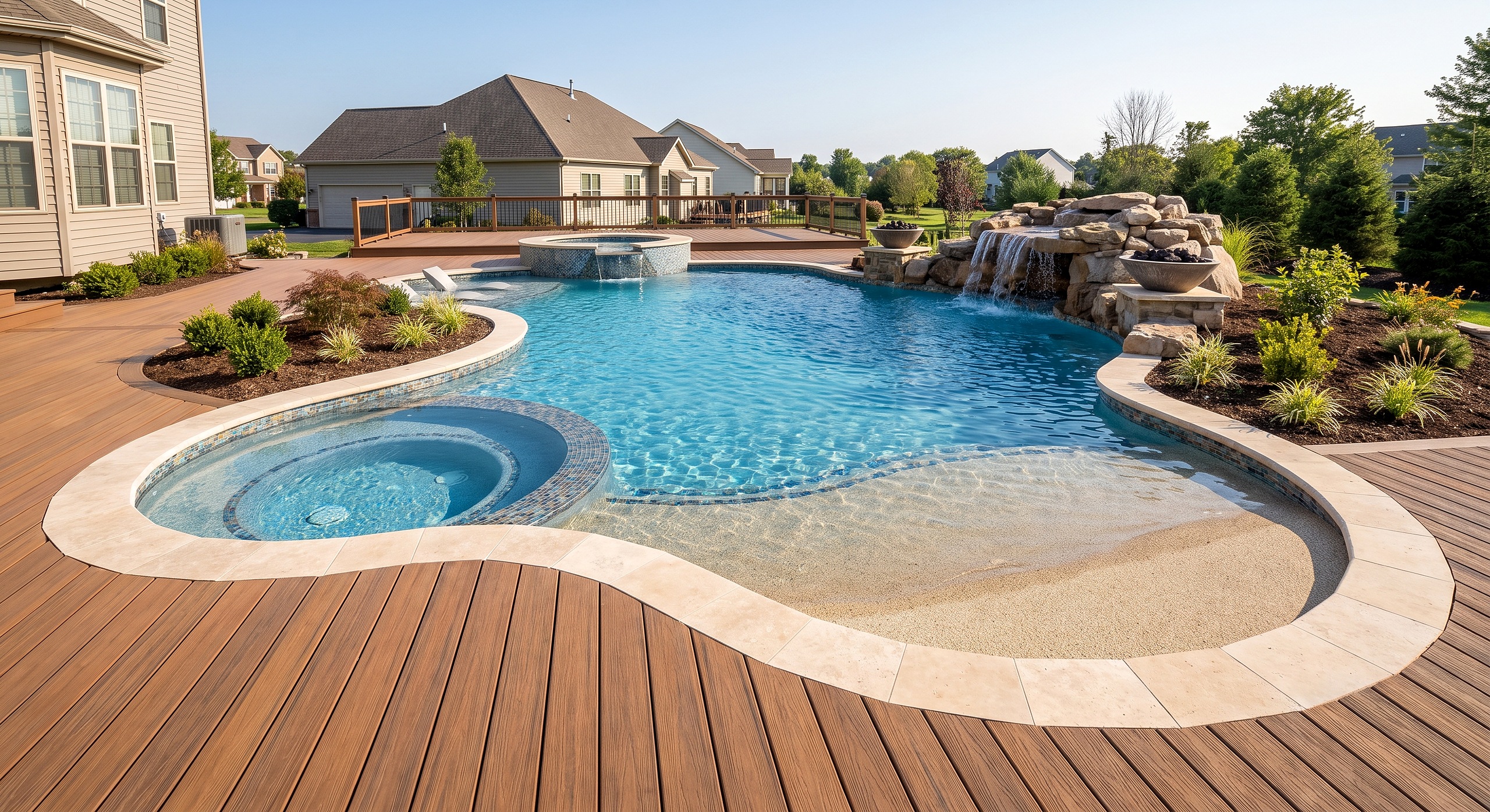Stone Shore, Cocktail pool