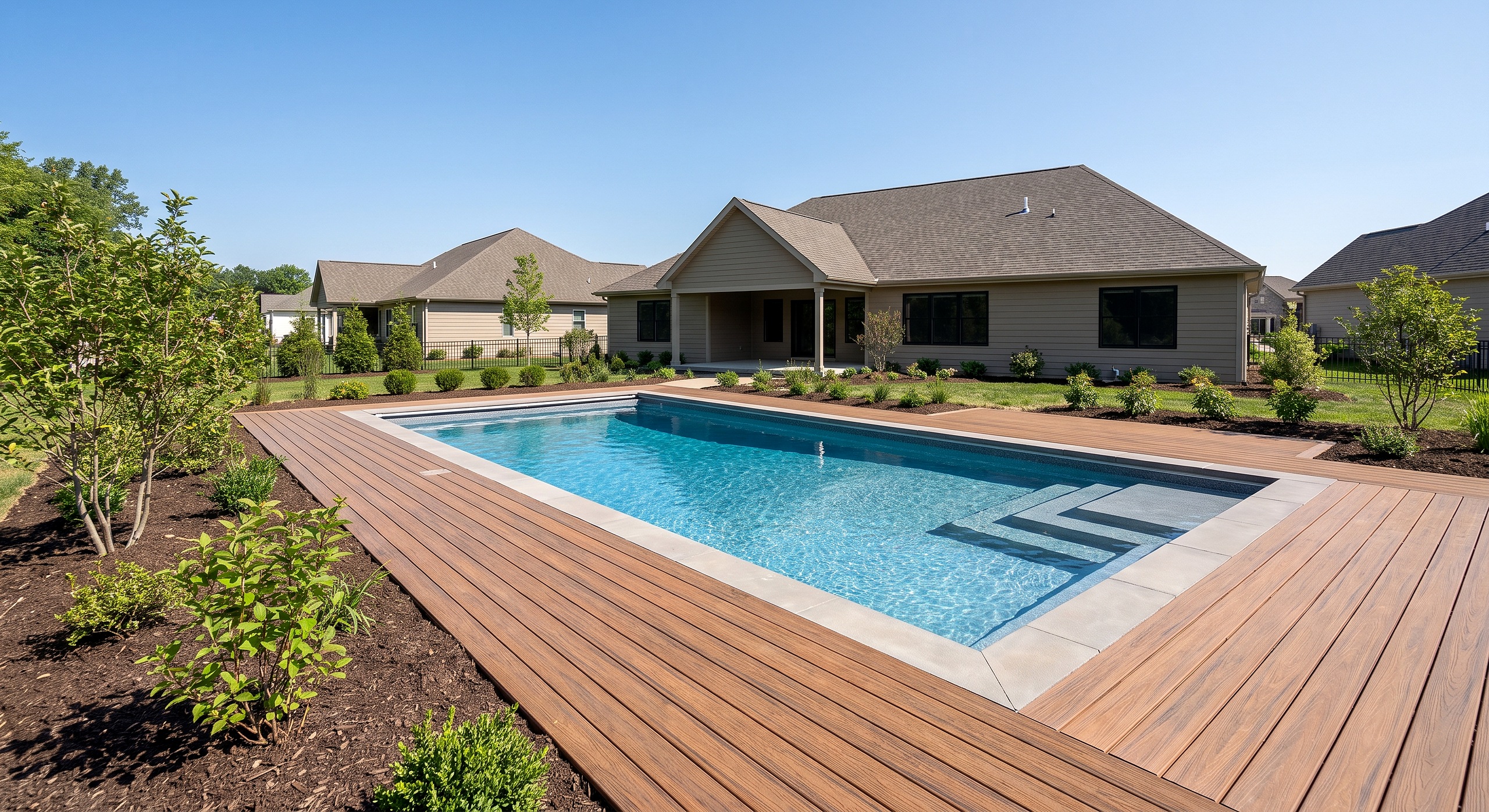 Aspen Shore, Rectangle pool