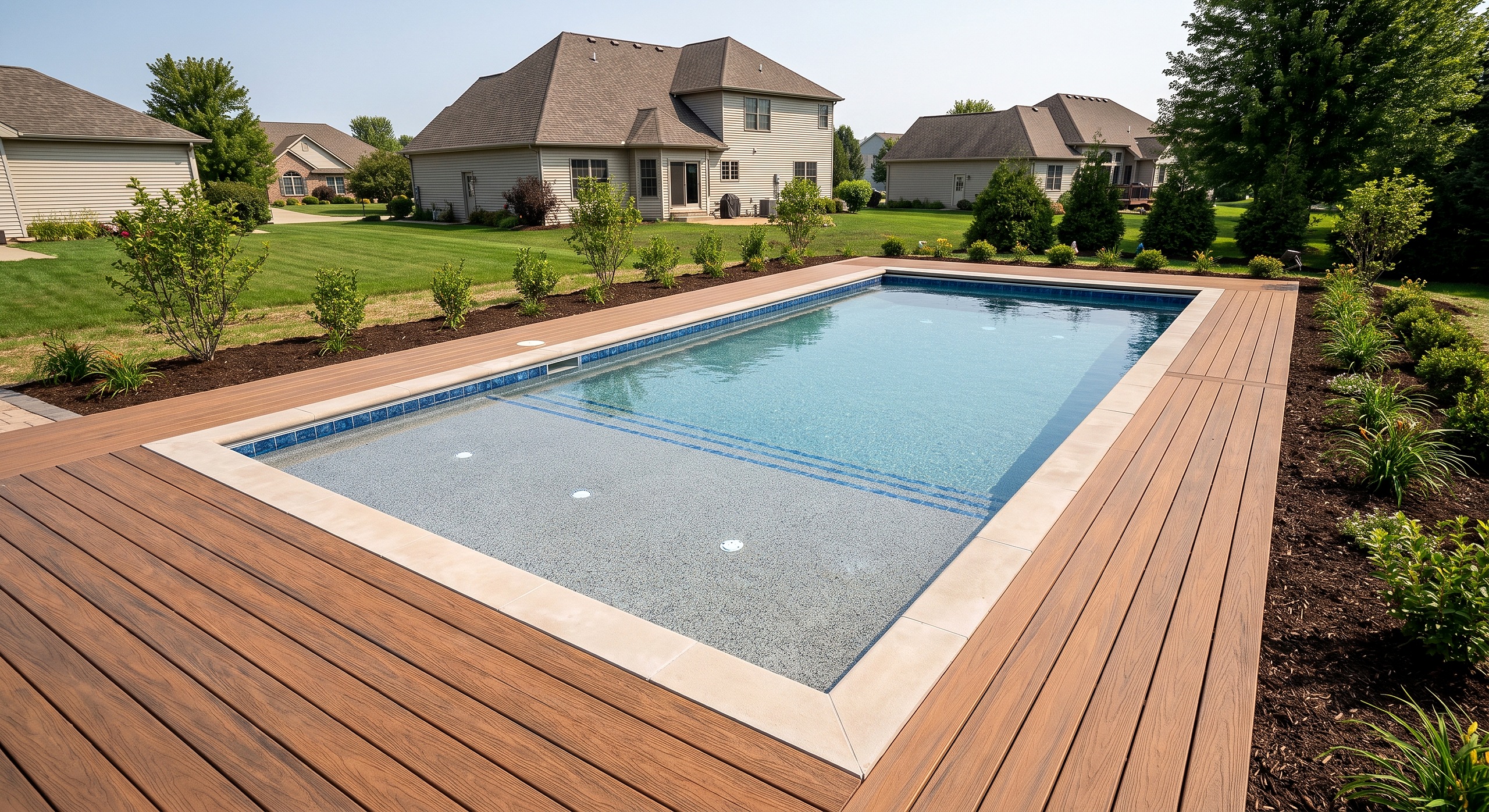 Meadow Knoll, Rectangle pool