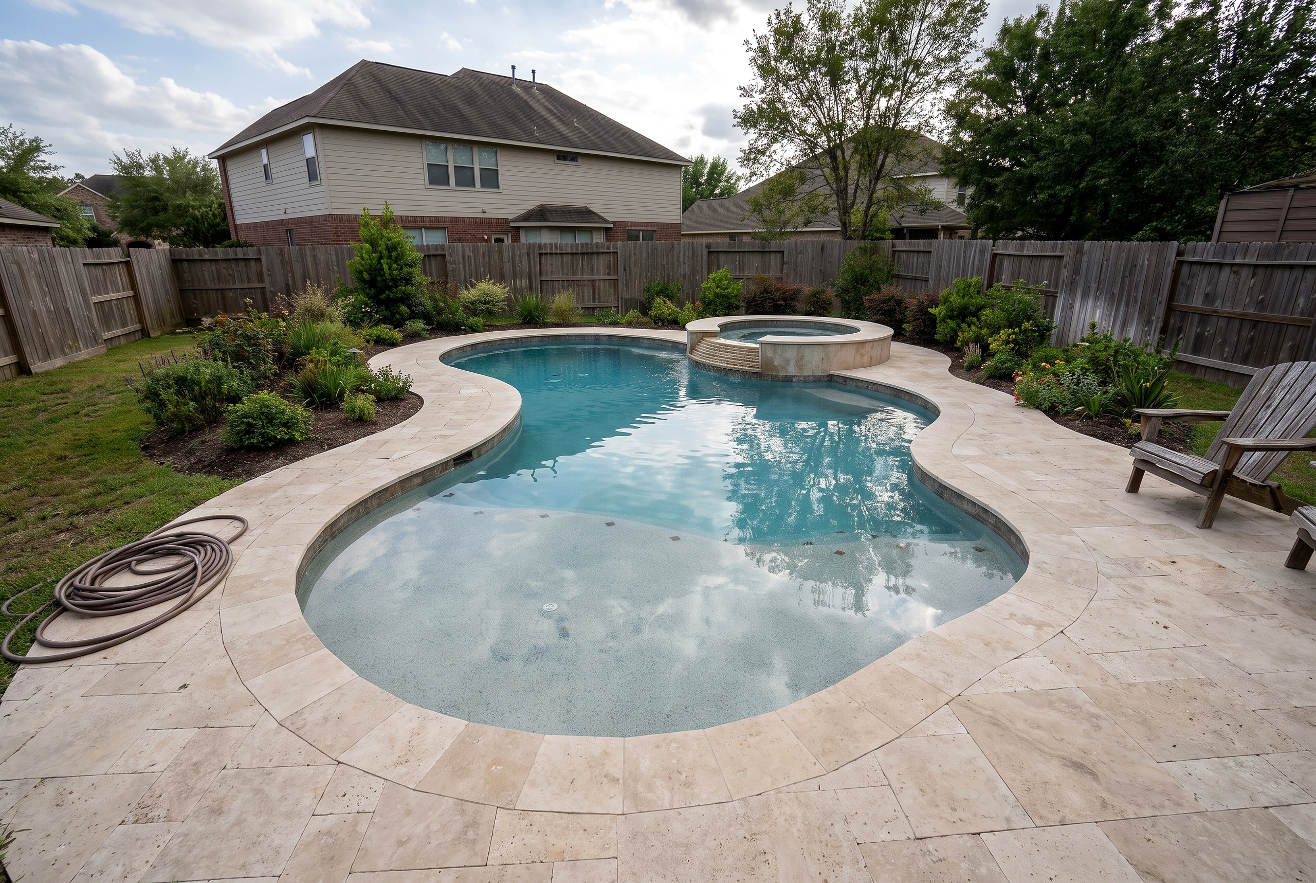 Cove Knoll, Freeform / Natural pool