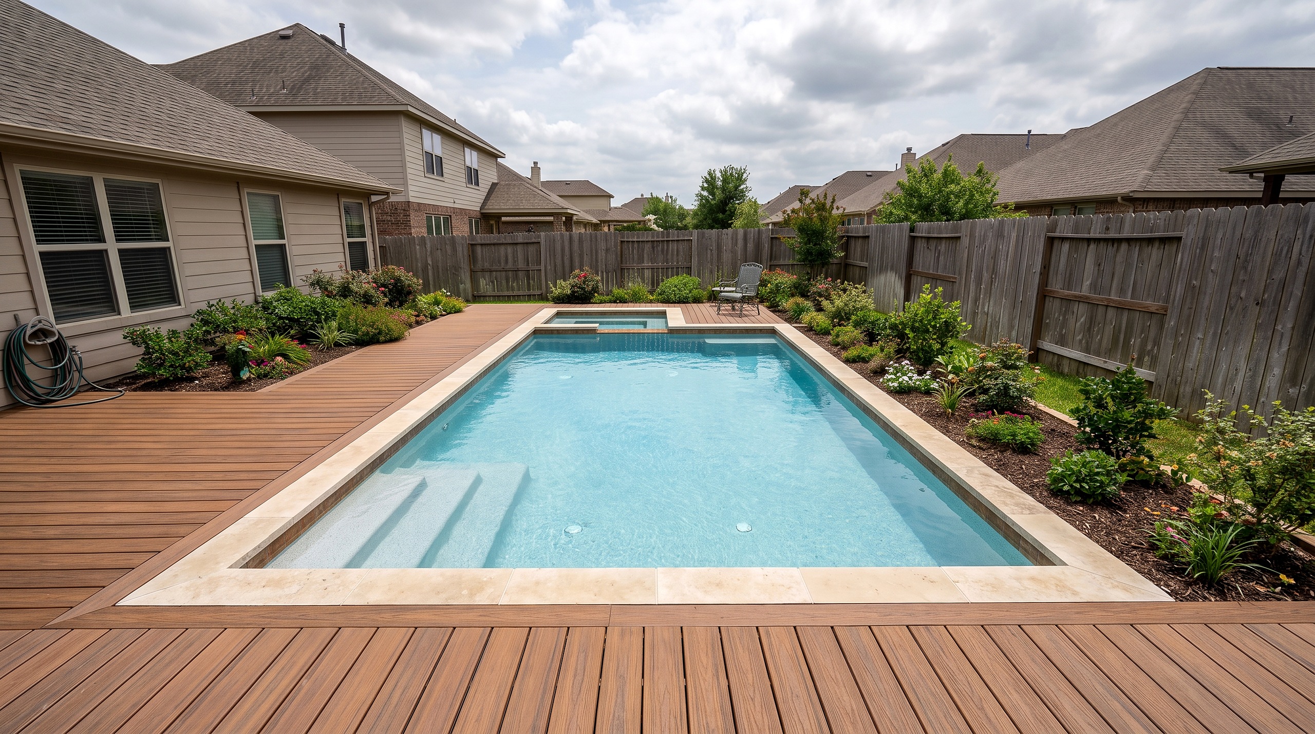 Stone Knoll, Rectangle pool