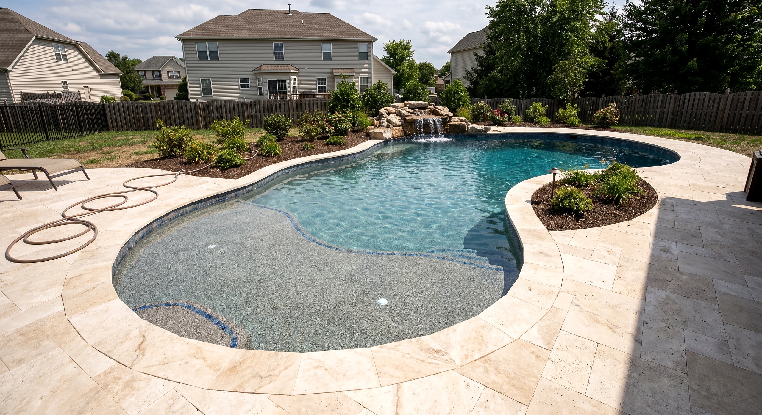 Sycamore Knoll, Freeform / Natural pool