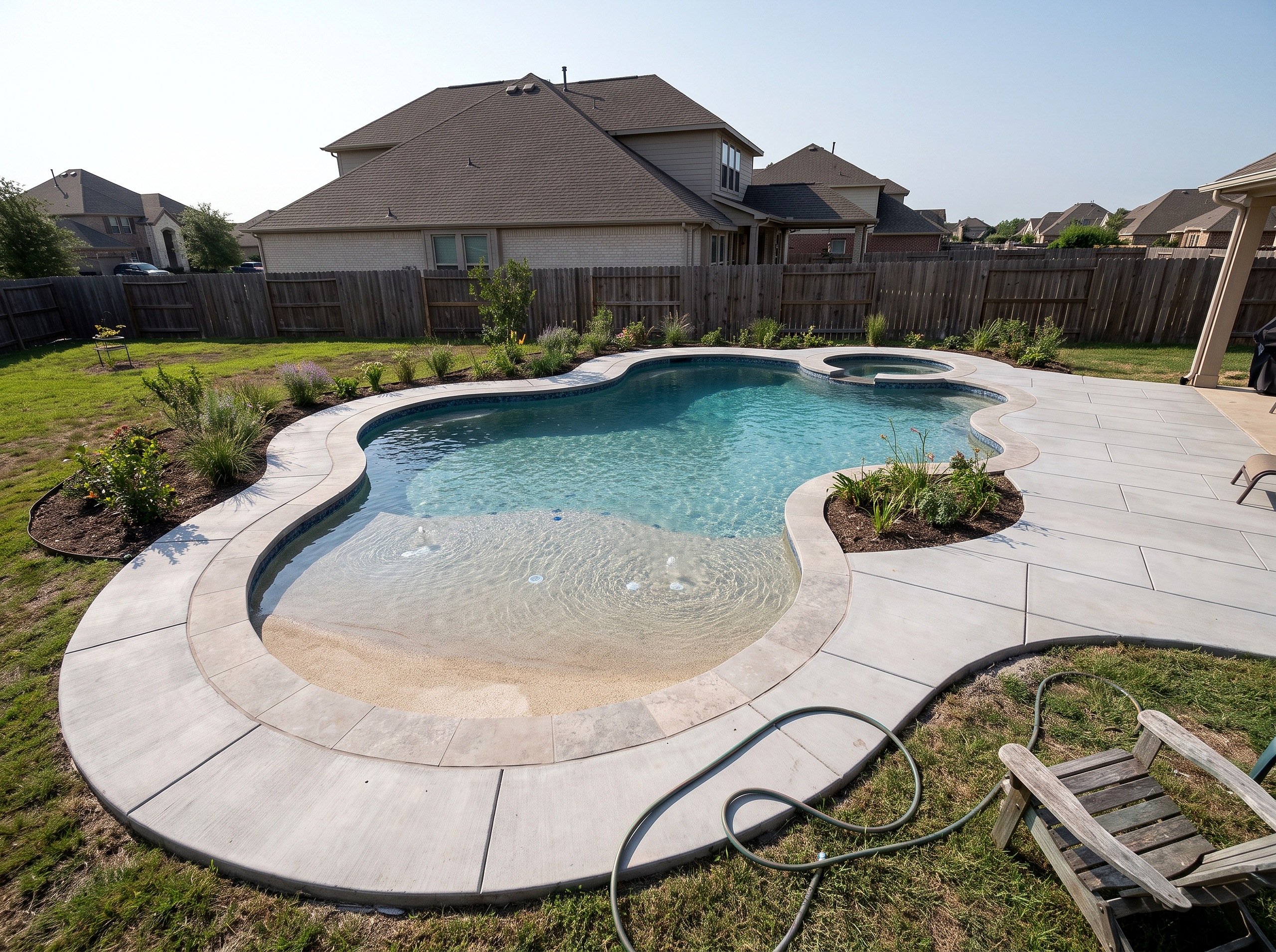 Pebble Rest, Freeform / Natural pool